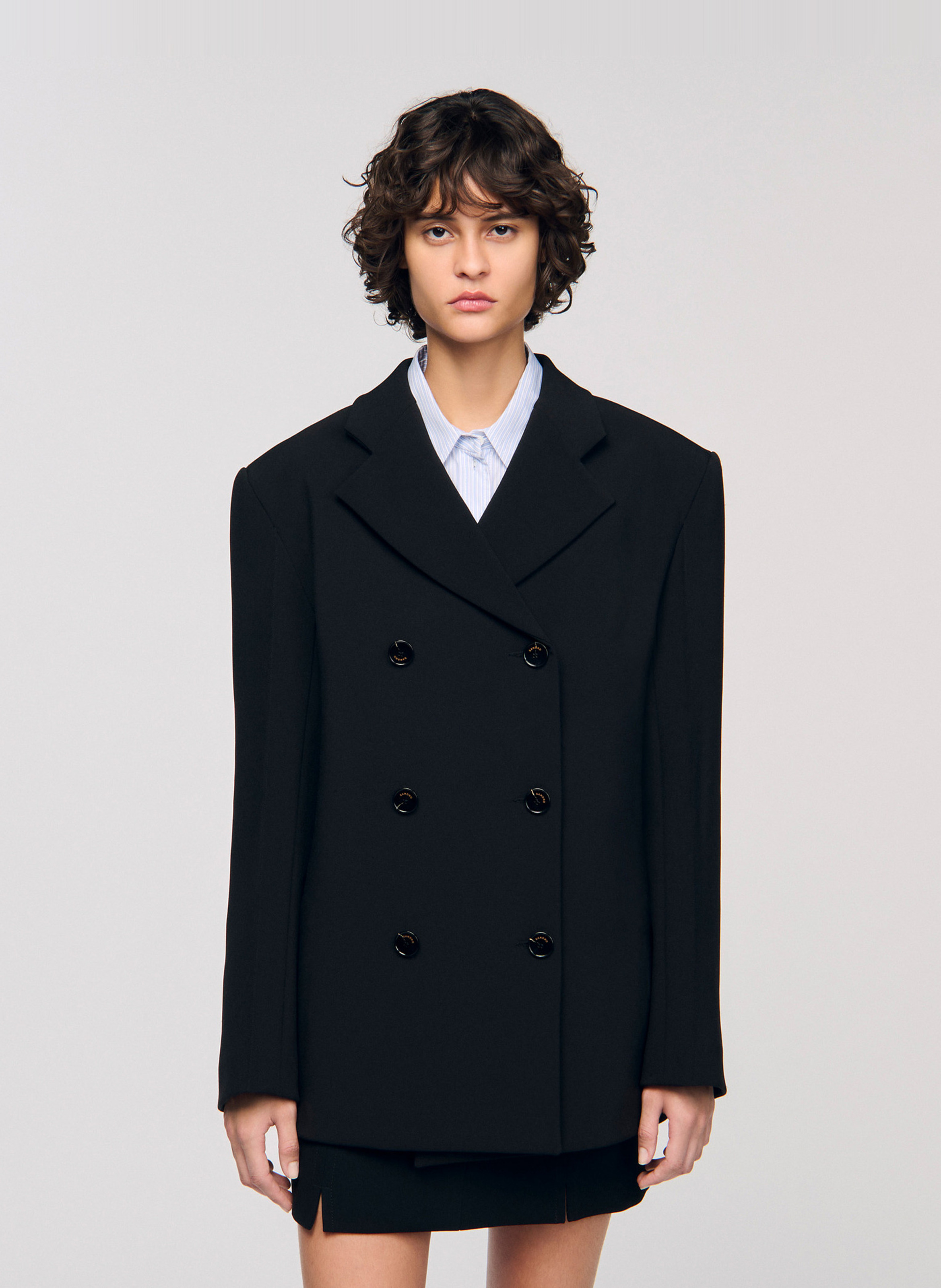 Veste de tailleur SANDRO Noir