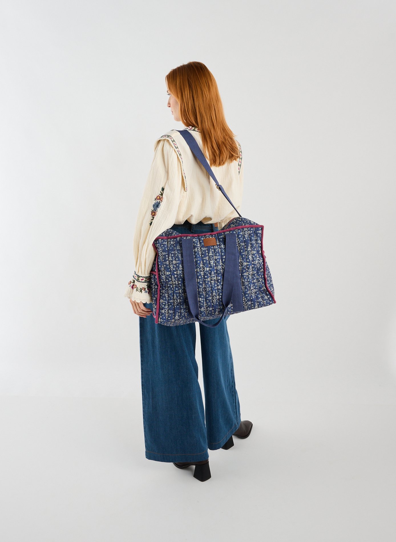 Sac week end Lilio 36h LOUISE MISHA Bleu