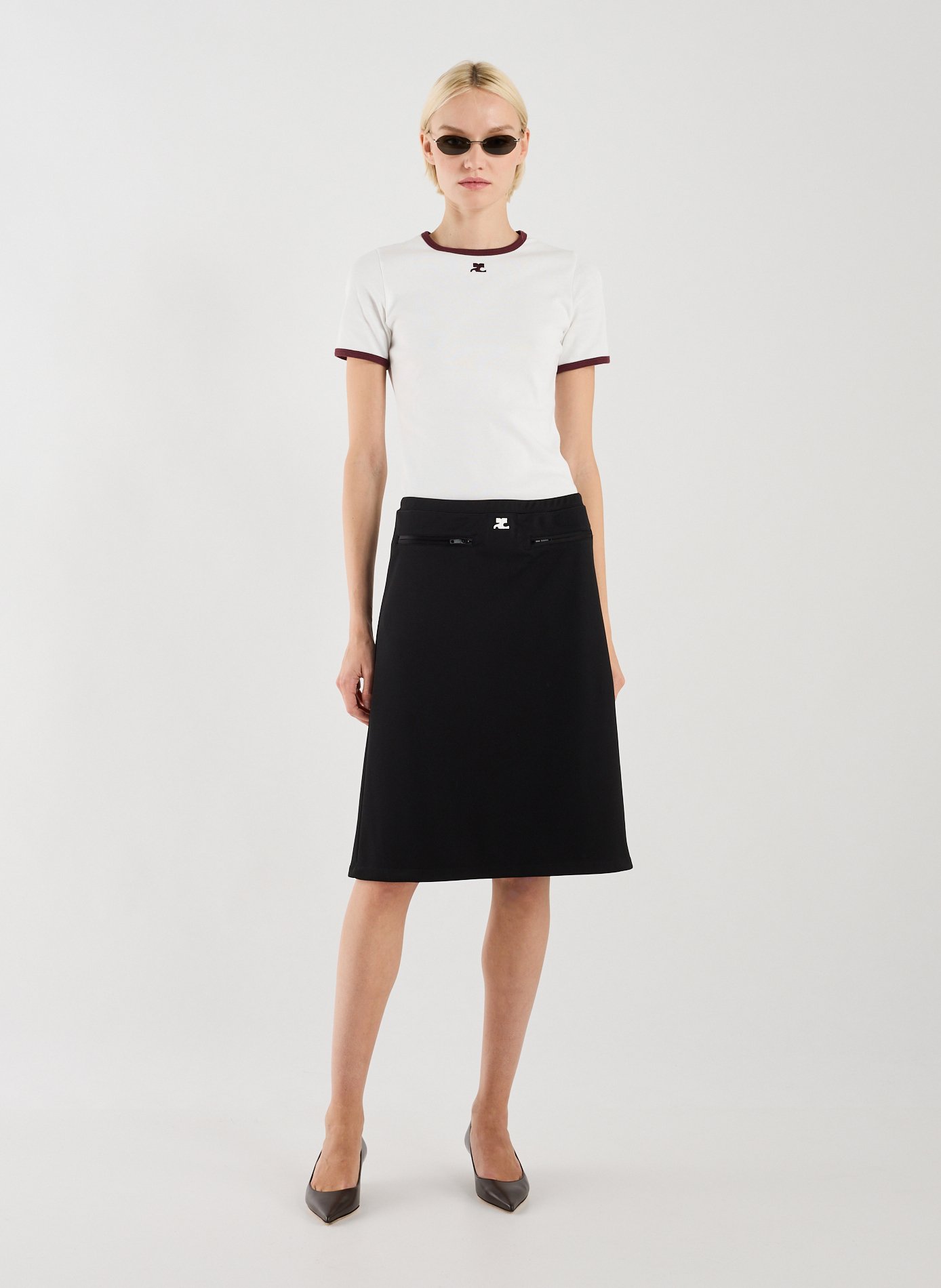 Signature T-shirt COURRÈGES Multicolour