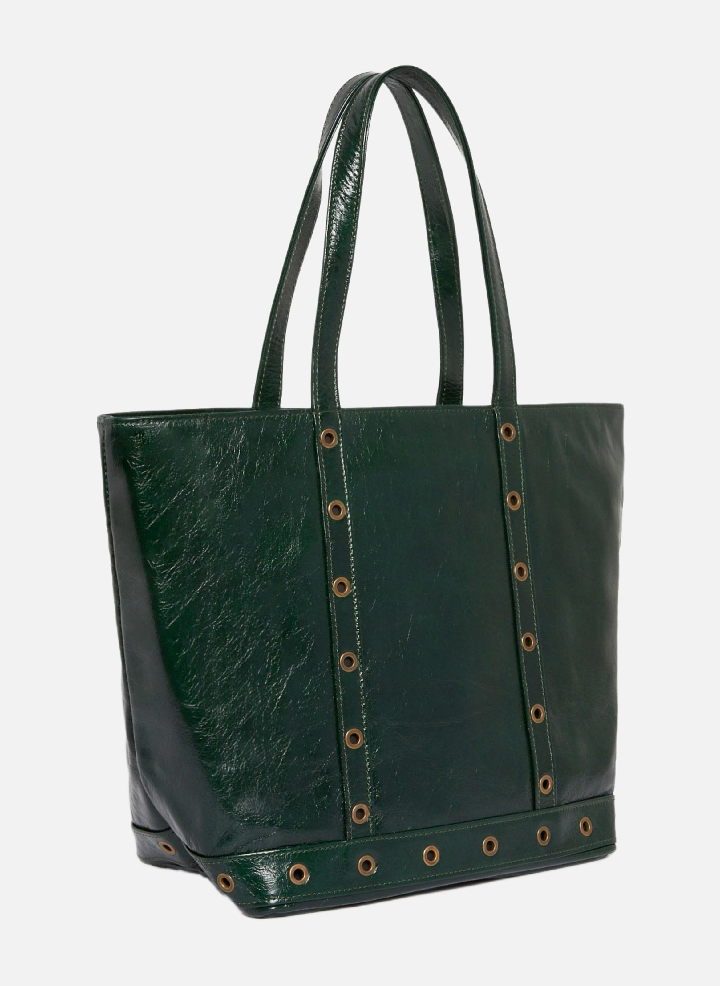 Cabas m en cuir VANESSA BRUNO Vert