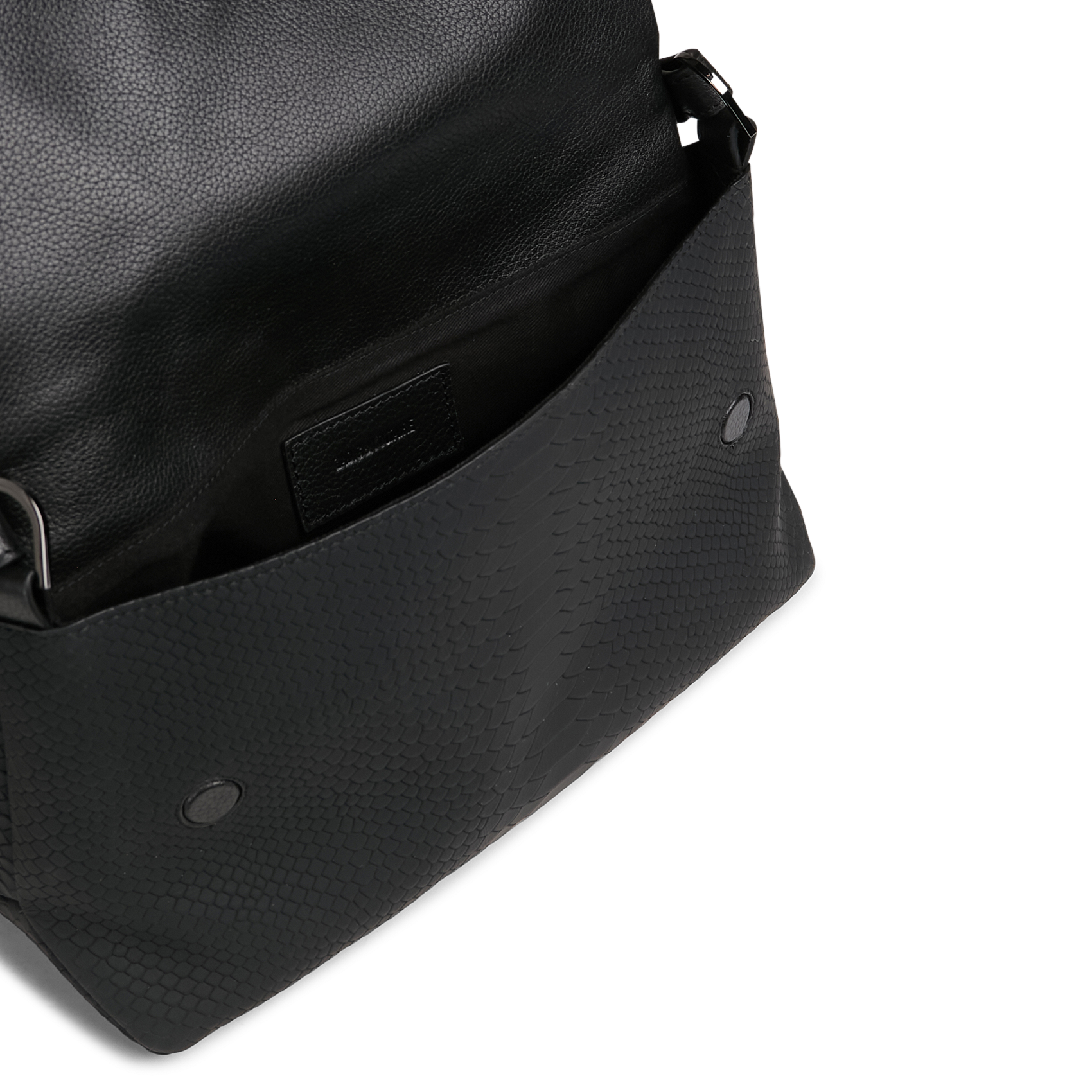 Sac bandoulière en cuir rocky ii ZADIG&VOLTAIRE Noir