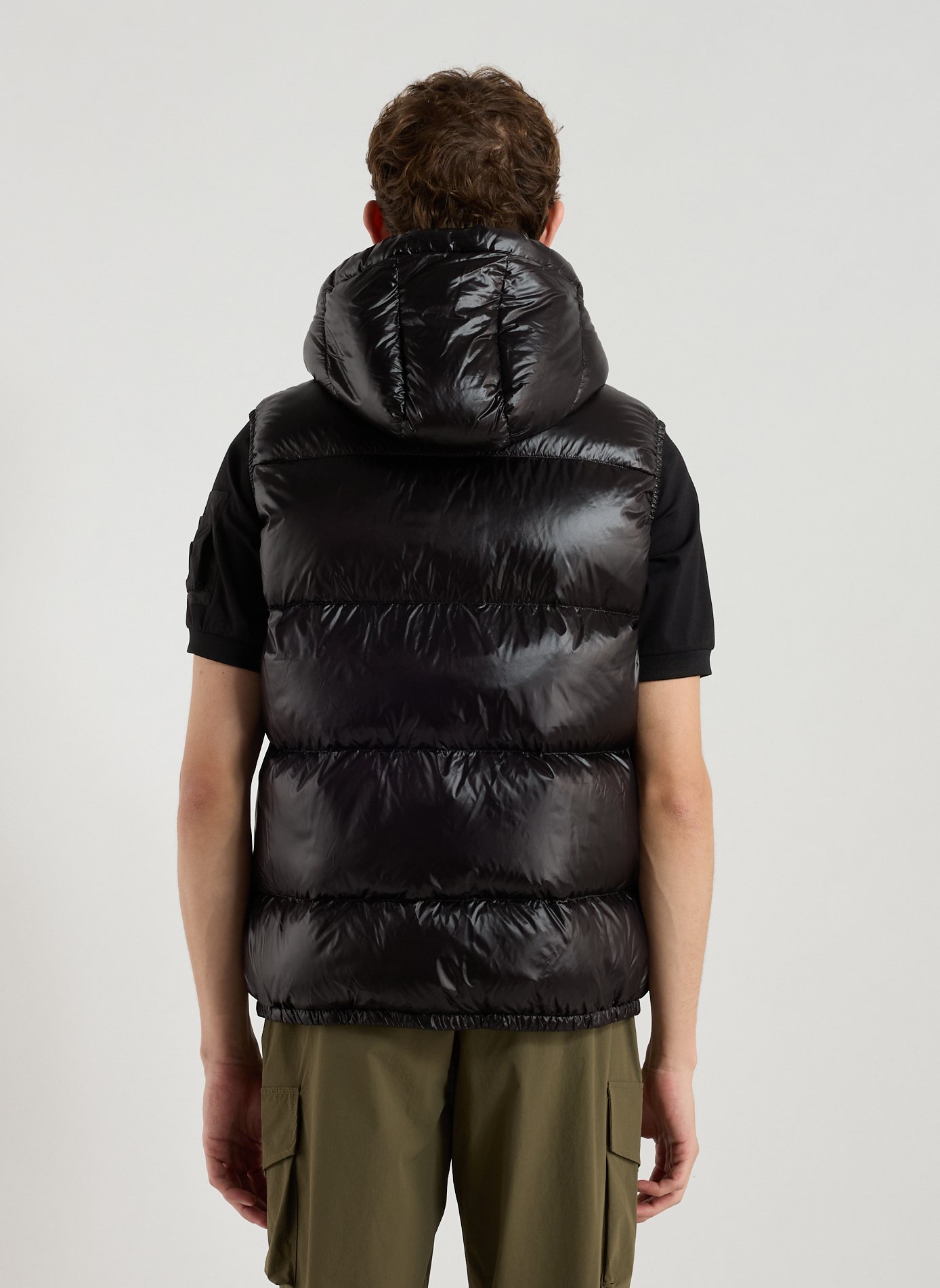 Sleeveless down jacket GERTRUDE ET GASTON Black