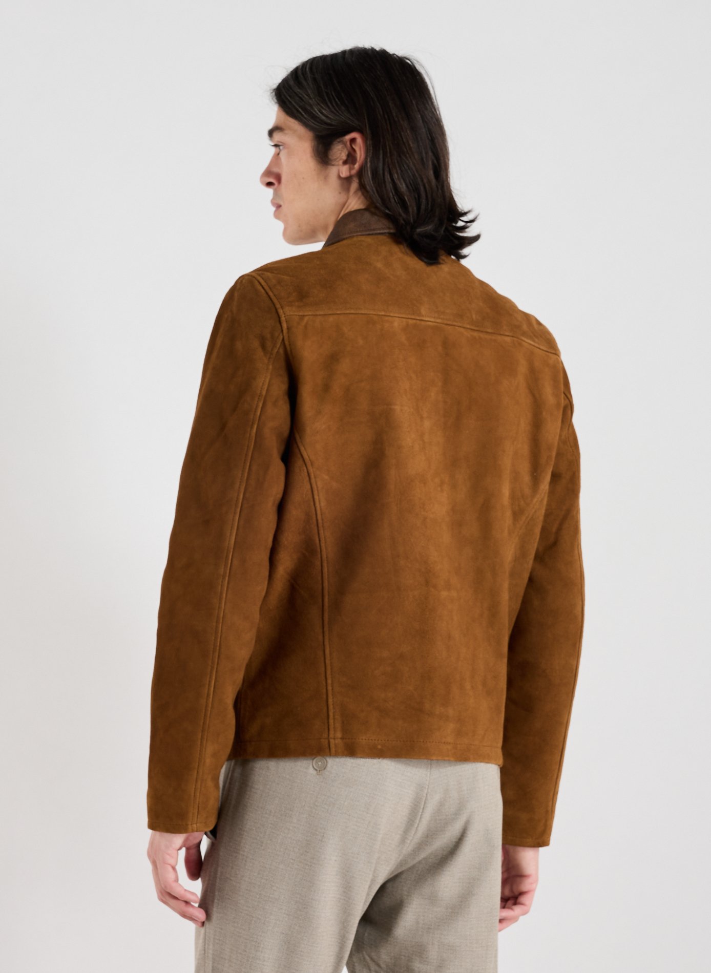 Classic leather jacket SCHOTT Red