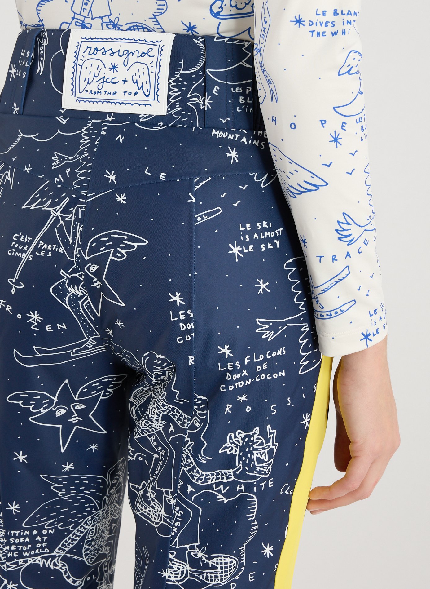 Ski pants with print ROSSIGNOL Multicolour