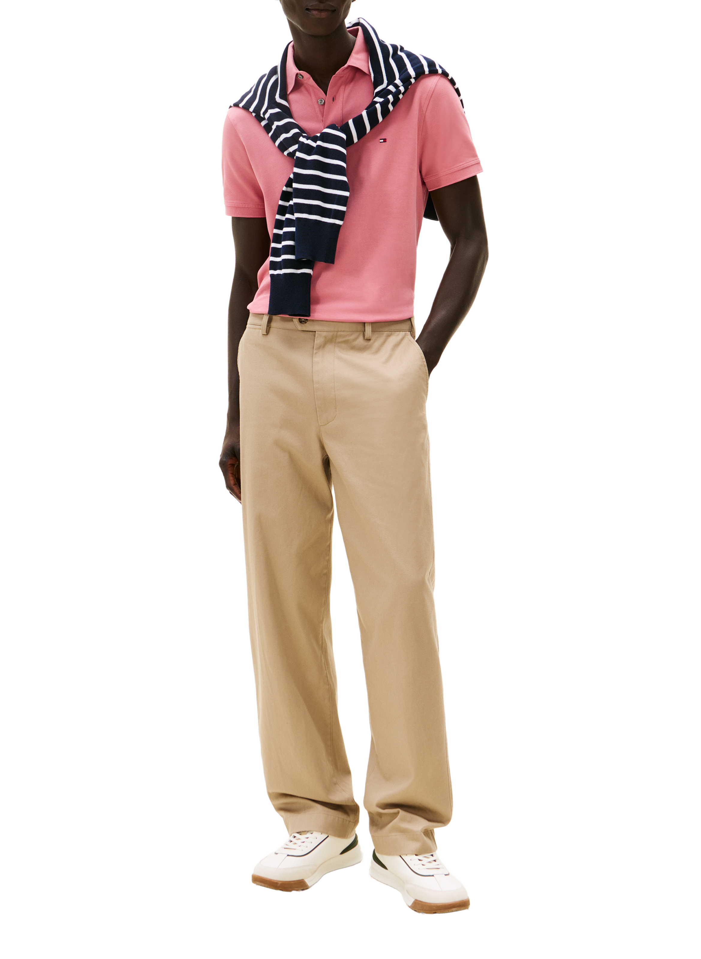 Iconic 1985 organic cotton polo shirt TOMMY HILFIGER Pink