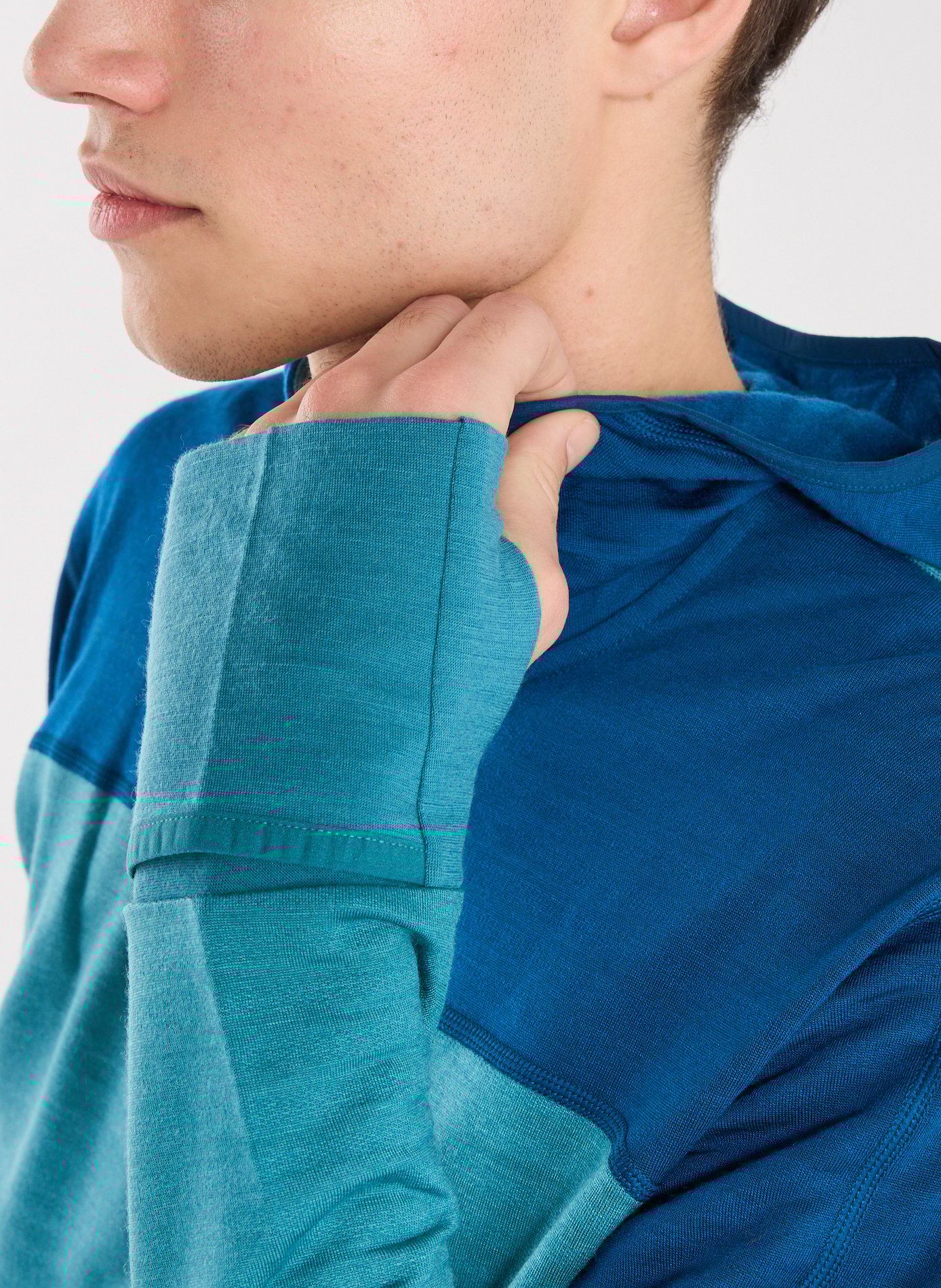 Hooded Jacket ICEBREAKER Blue