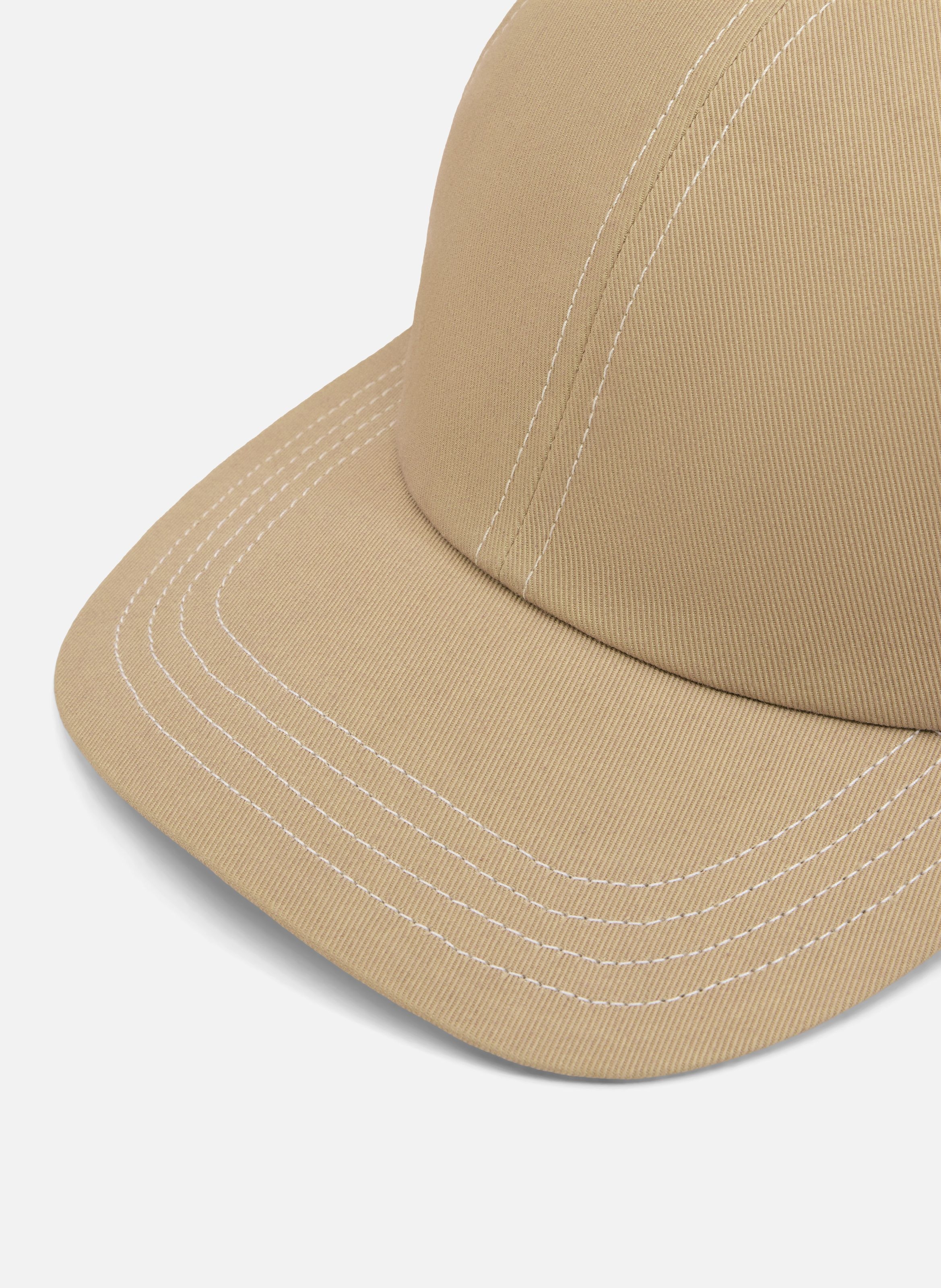 Casquette ami de coeur arrière unisexe en coton AMI PARIS Beige