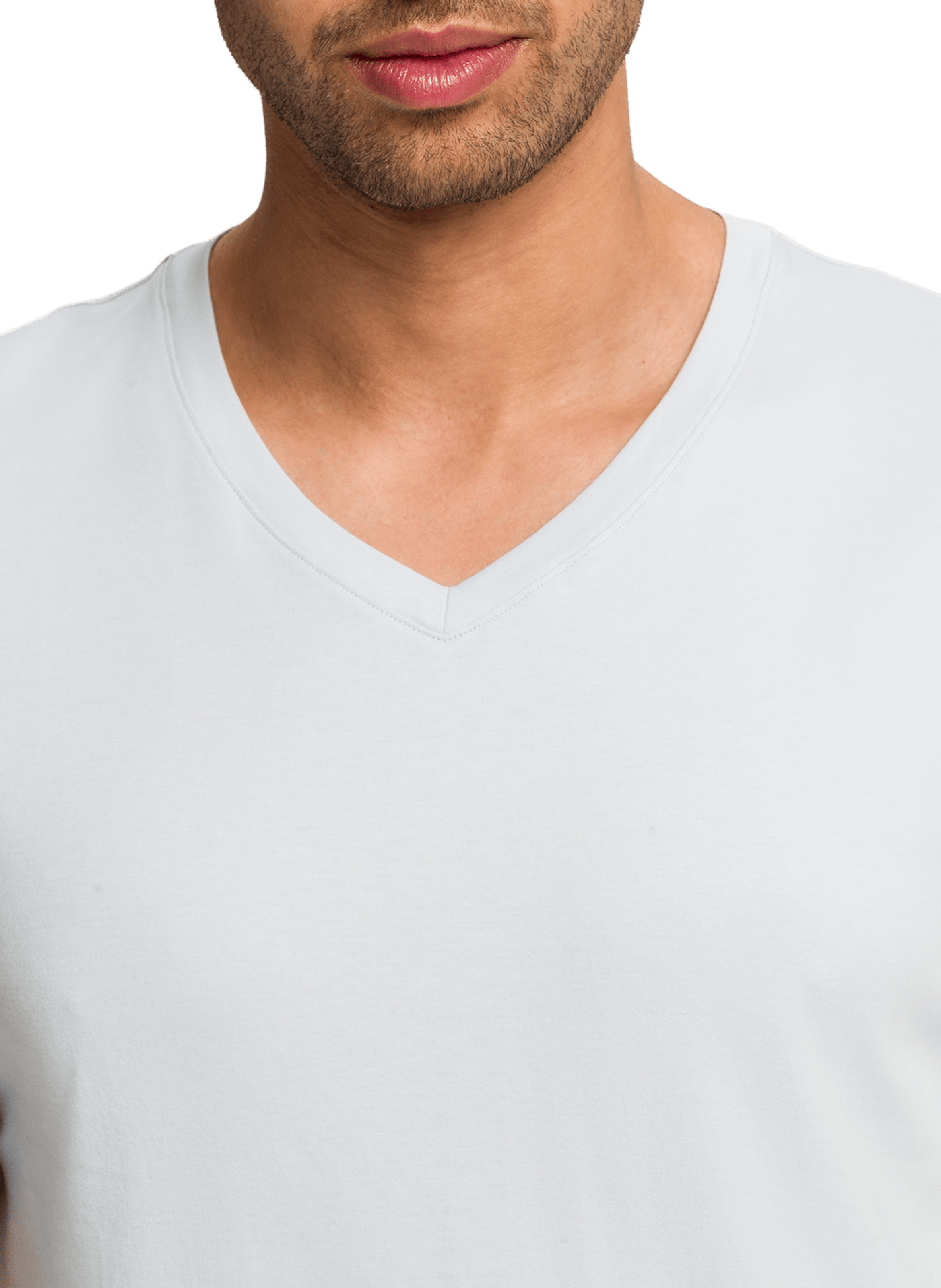 Pyjama court en coton HANRO Bleu