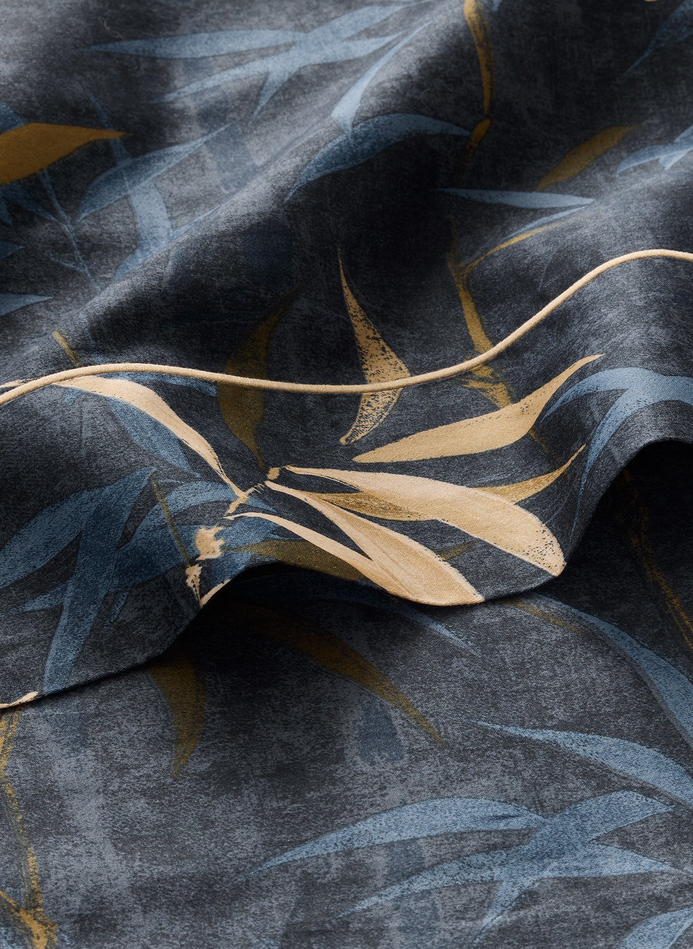 Drap plat contemplation ANNE DE SOLENE Bleu