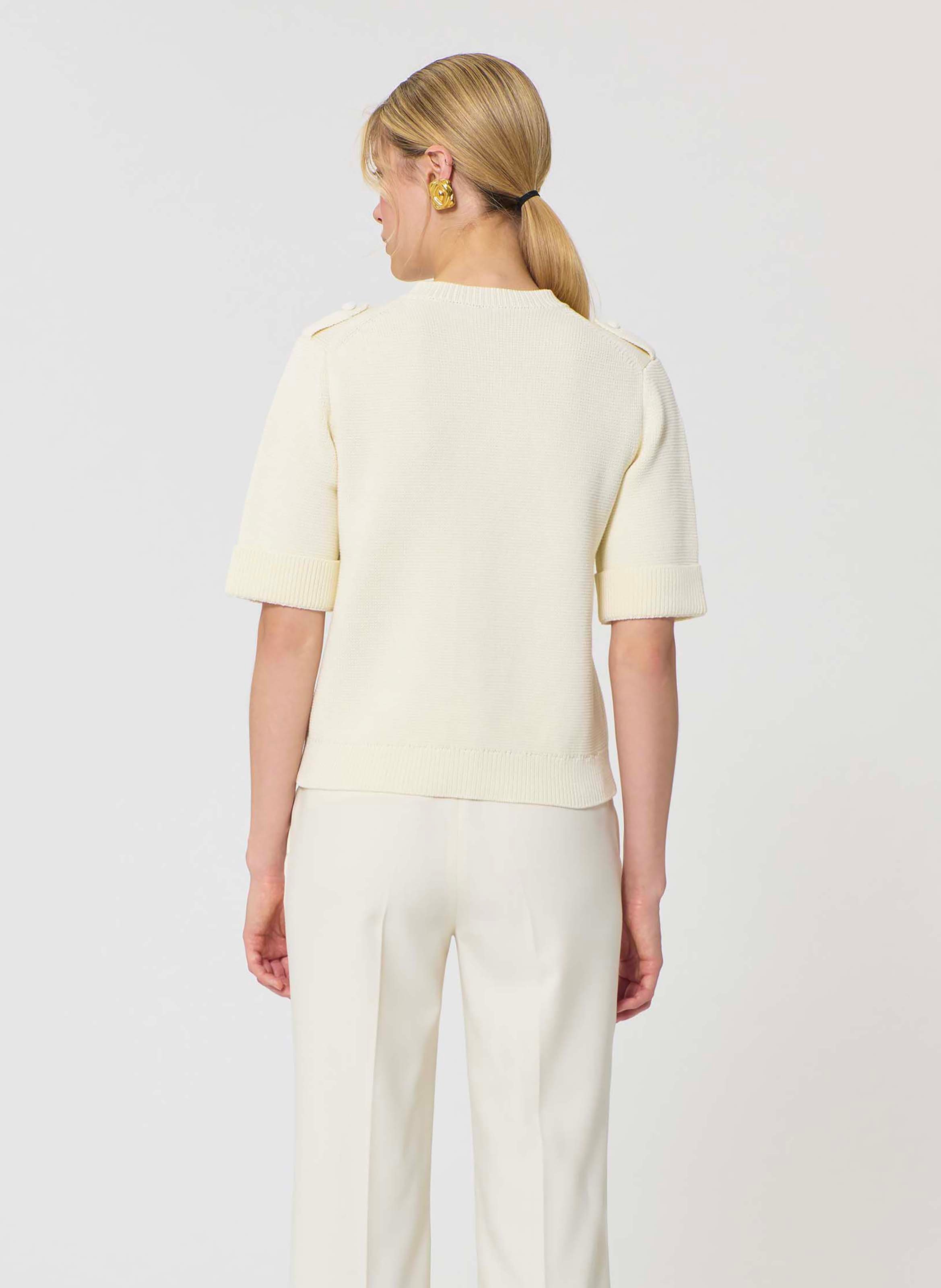 Gilet gisèle TARA JARMON Blanc