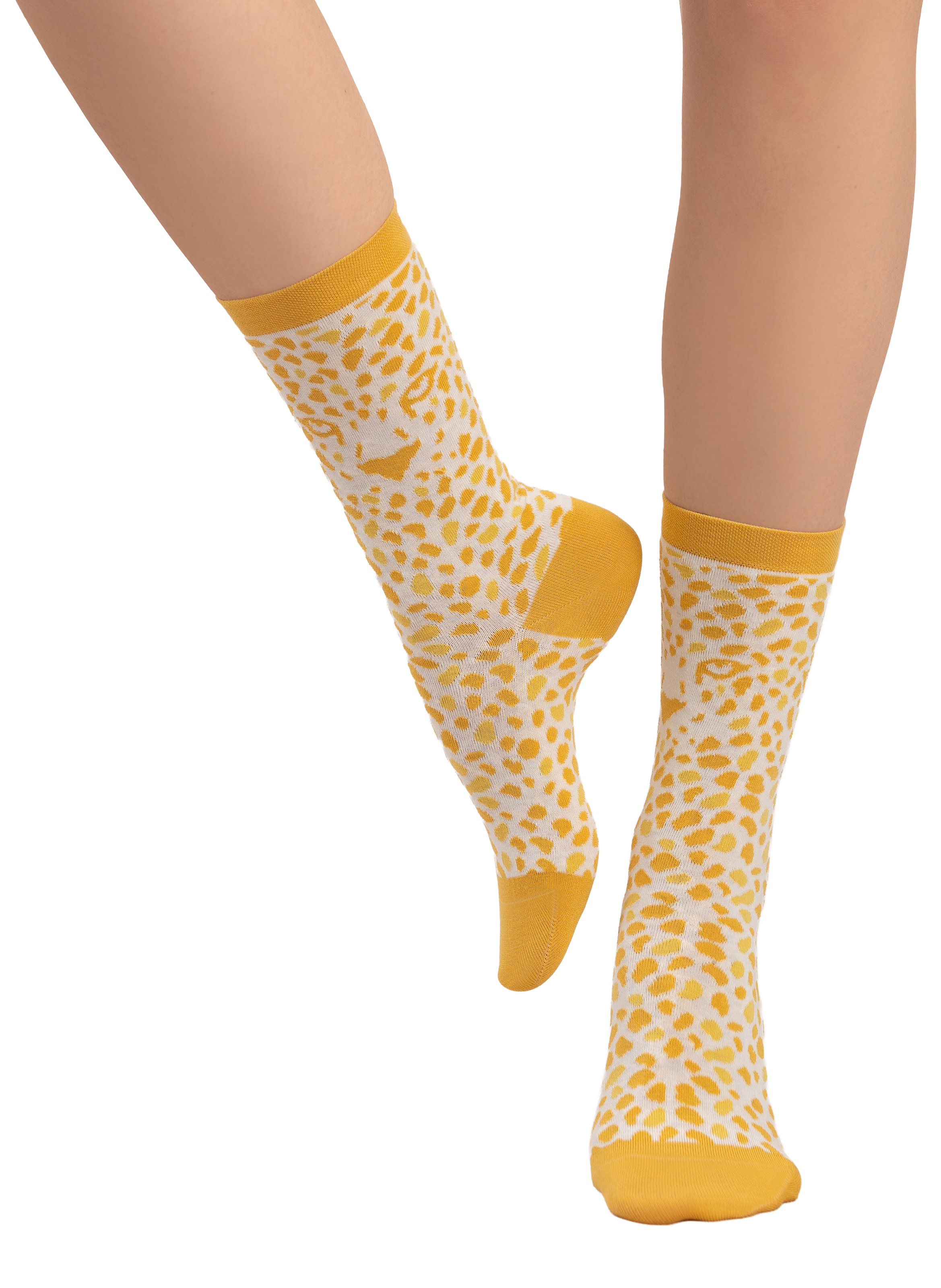 Chaussettes mi-hautes léopard BLEUFORÊT Multicolore