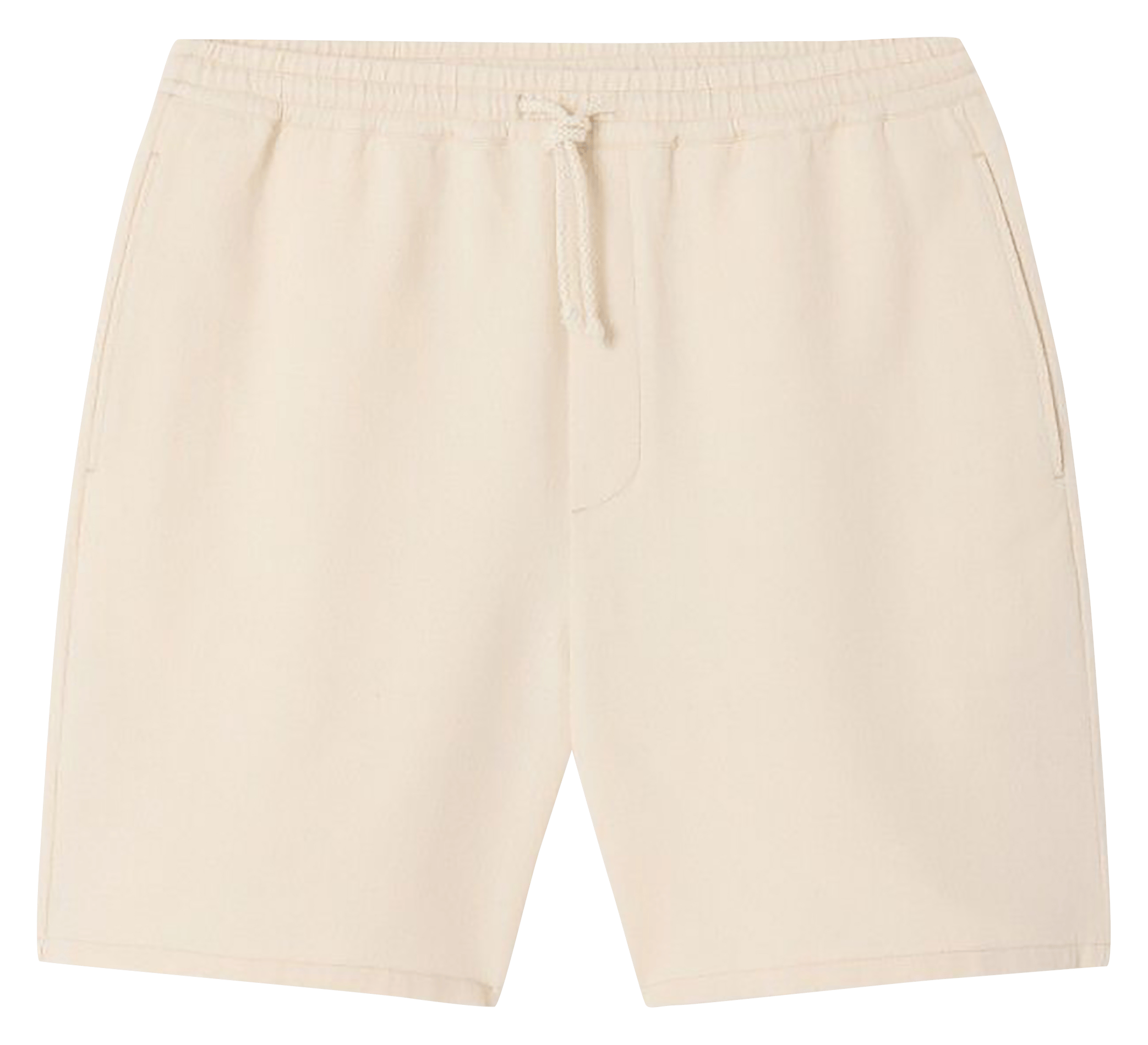 Short droit en coton bio afaz AMERICAN VINTAGE Beige