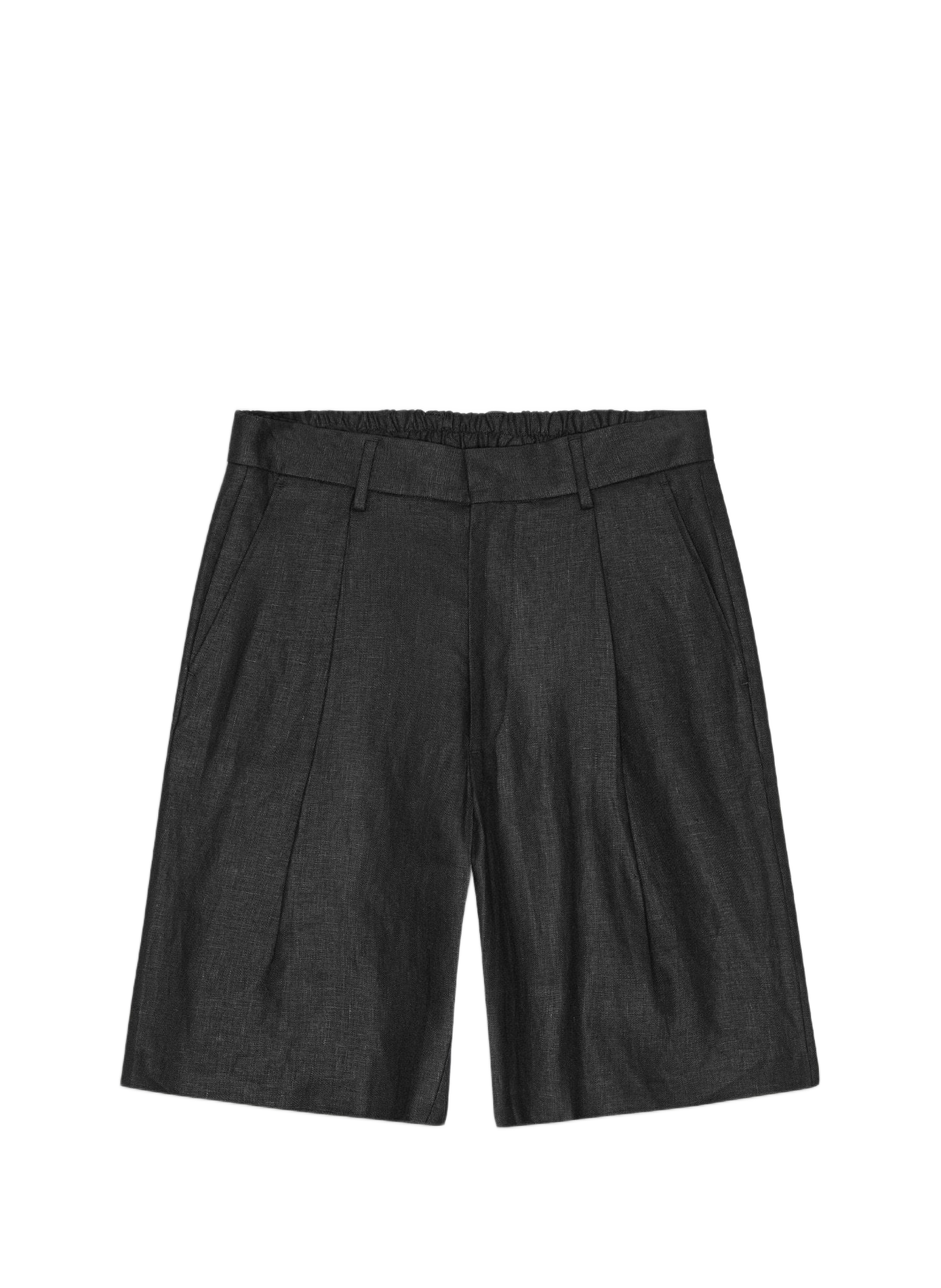 Short ample Kay in linen NN.07 Black