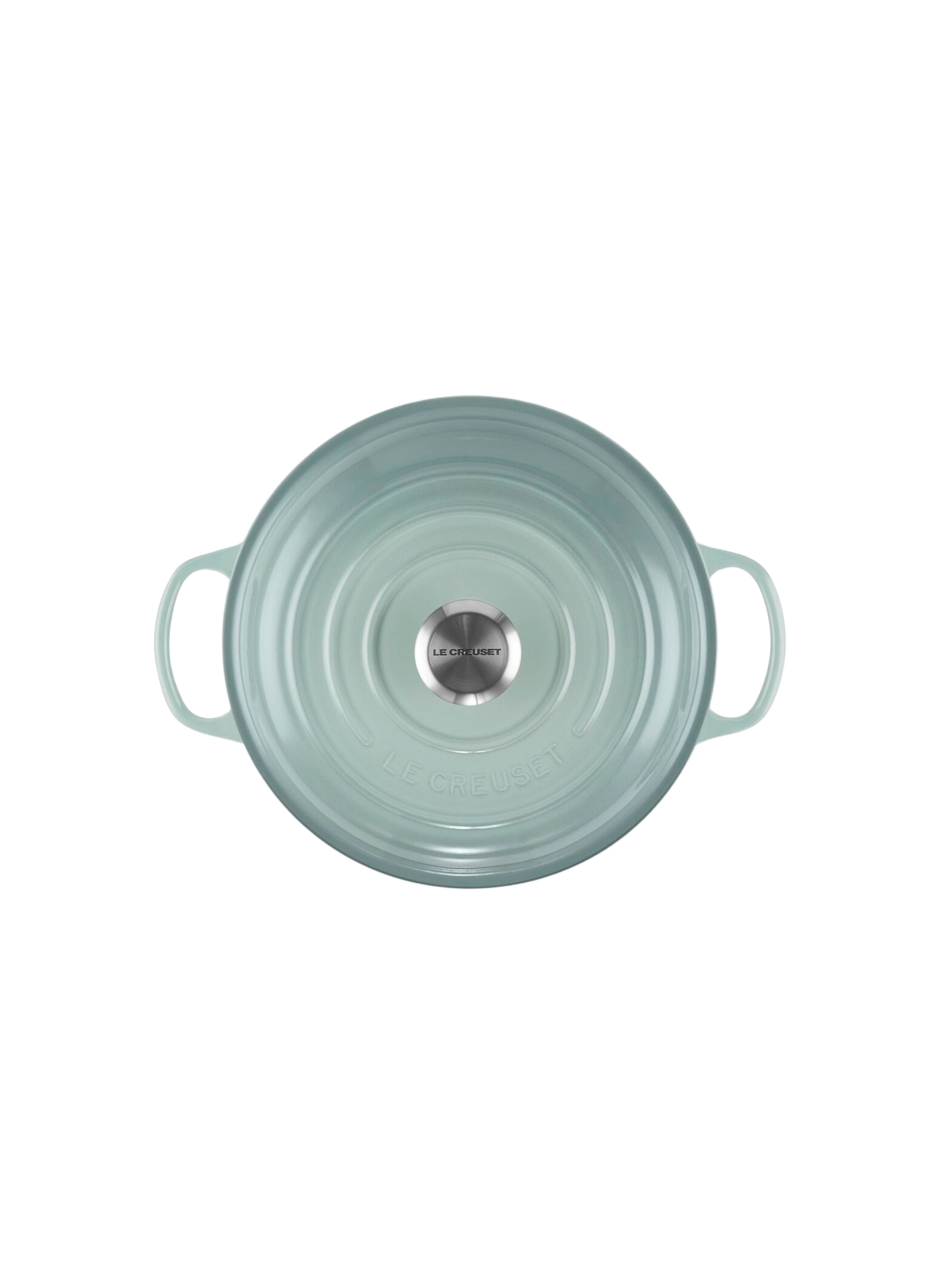 Emaille gusseiserner Schmortopf LE CREUSET Grau