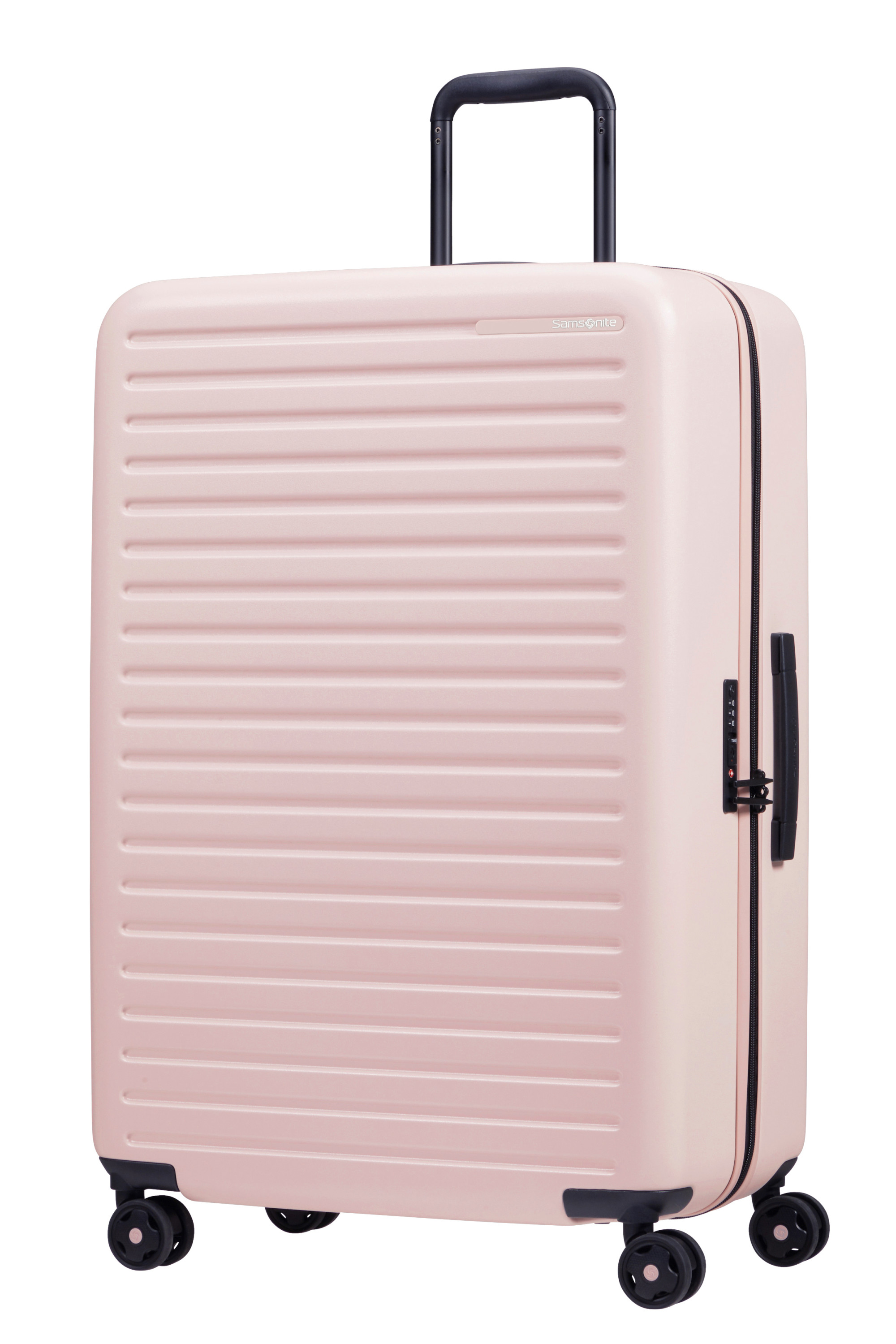 Stackd valise 4 roues taille l  Rose