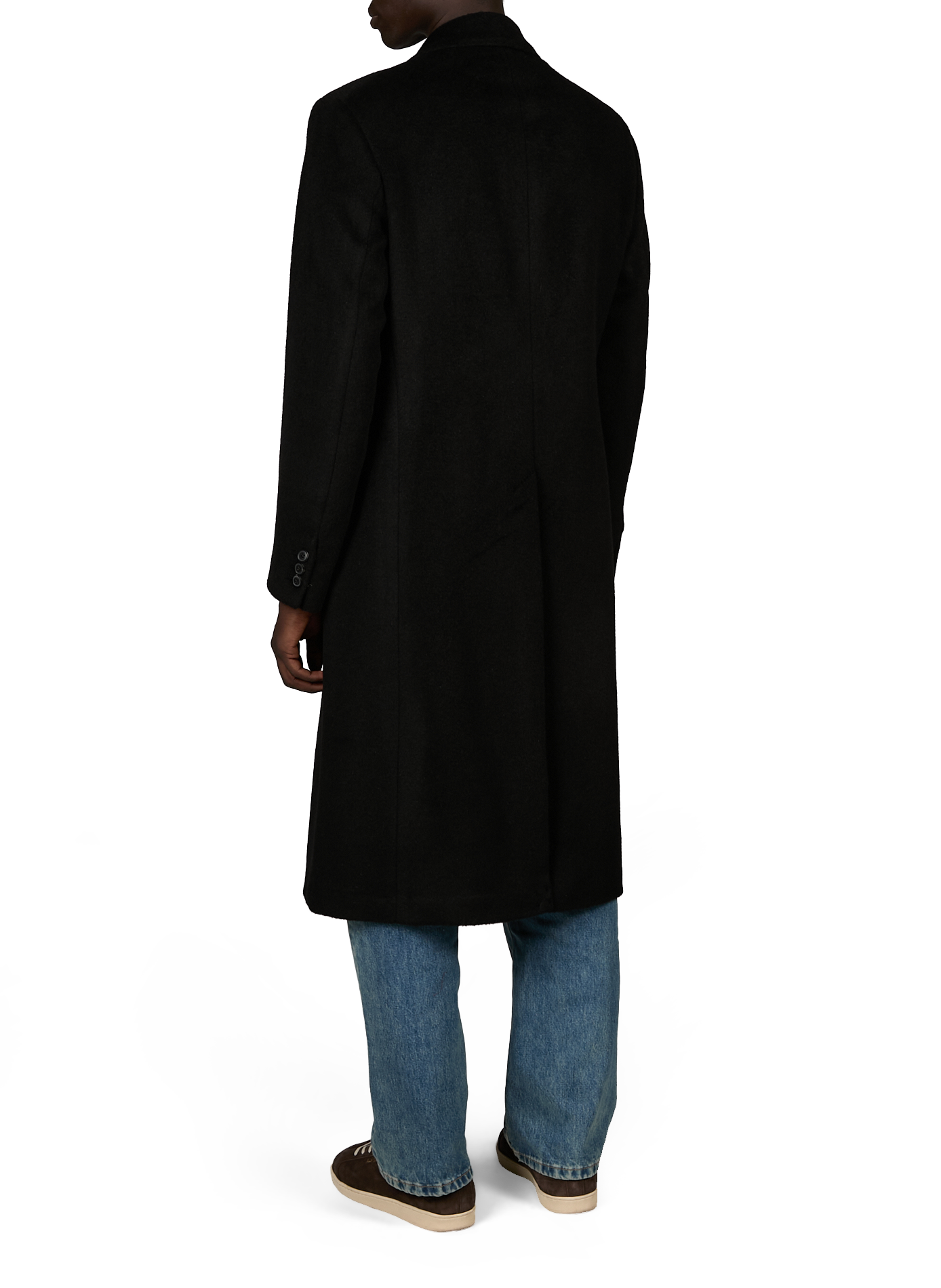 Oversized coat in blended wool and mohair OUR LEGACY Black