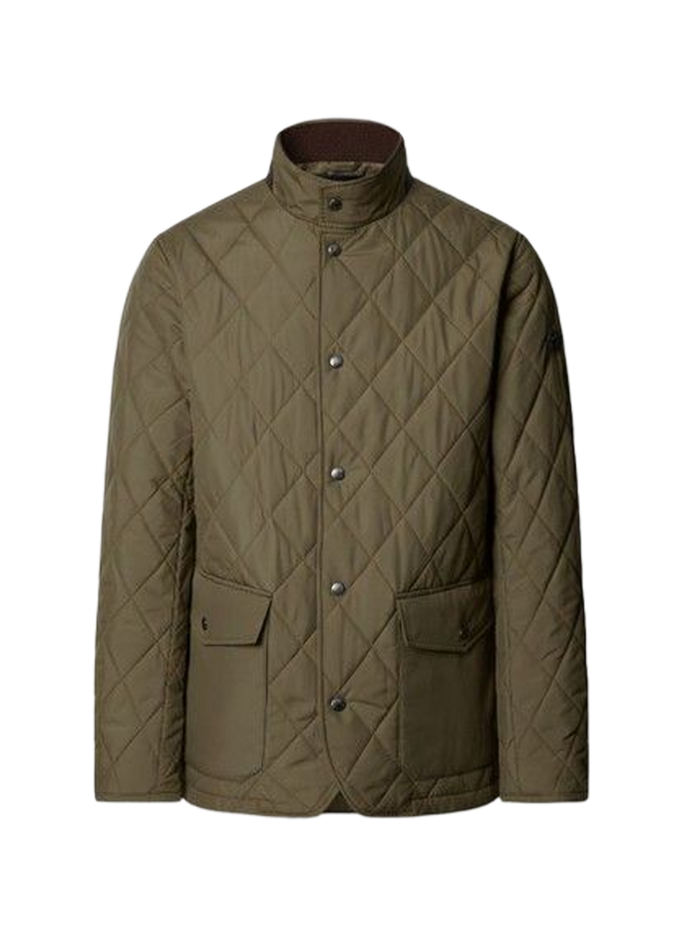 Gepolsterte Stehkragenjacke HACKETT Braun