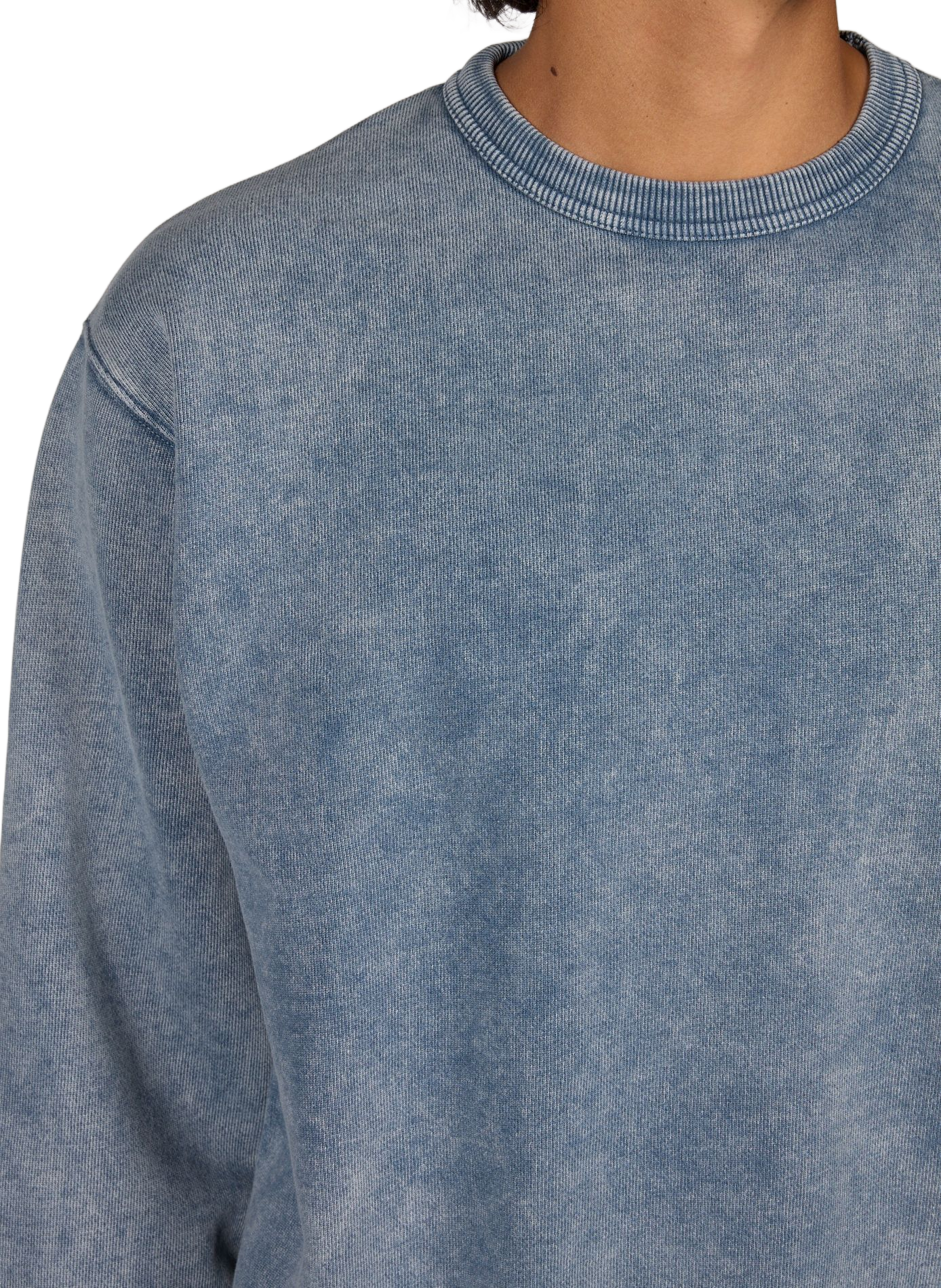 Round neck cotton sweatshirt BELLEROSE Black