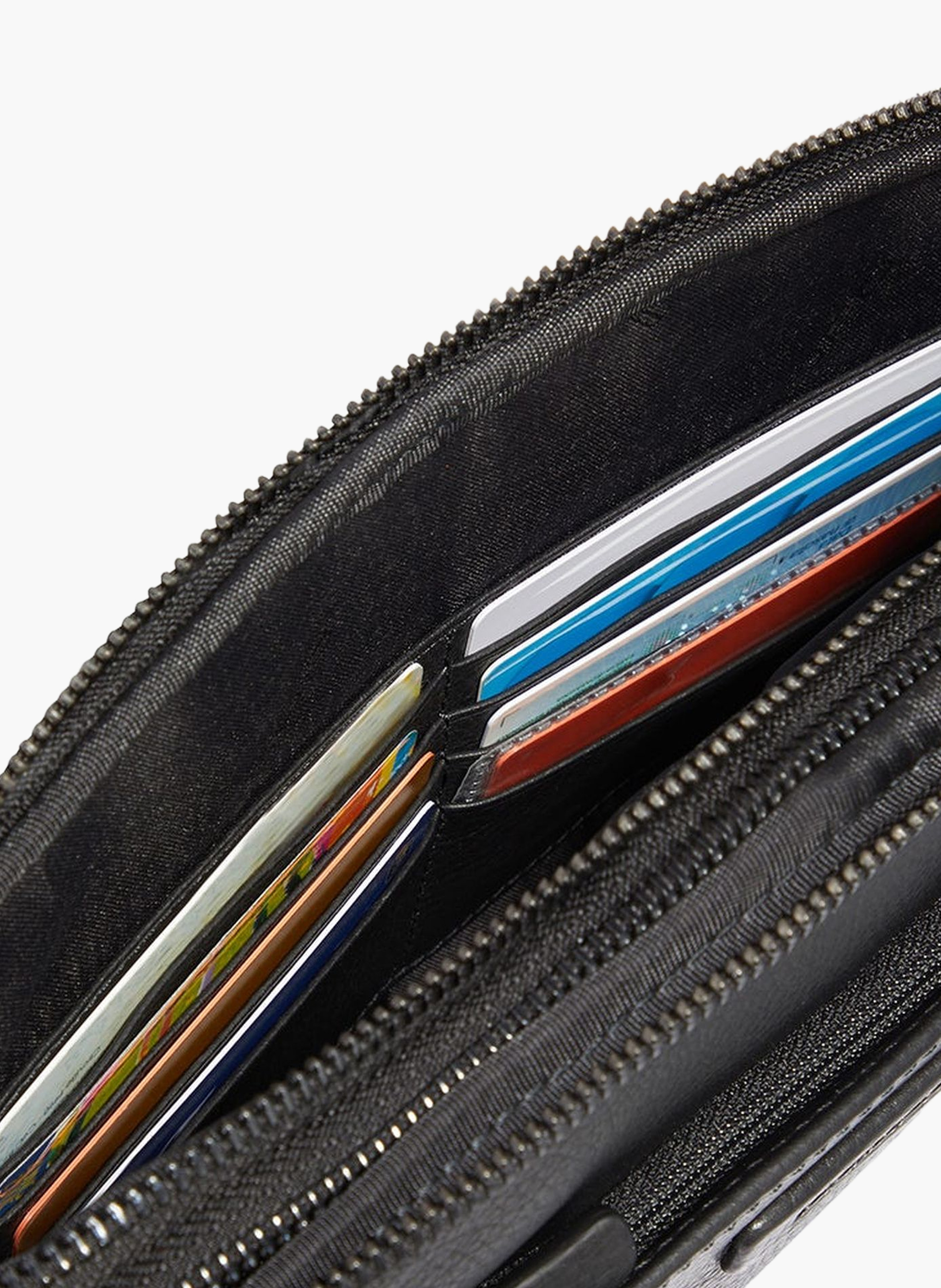 Herentas voor heren met RFID-bescherming PIQUADRO Zwart