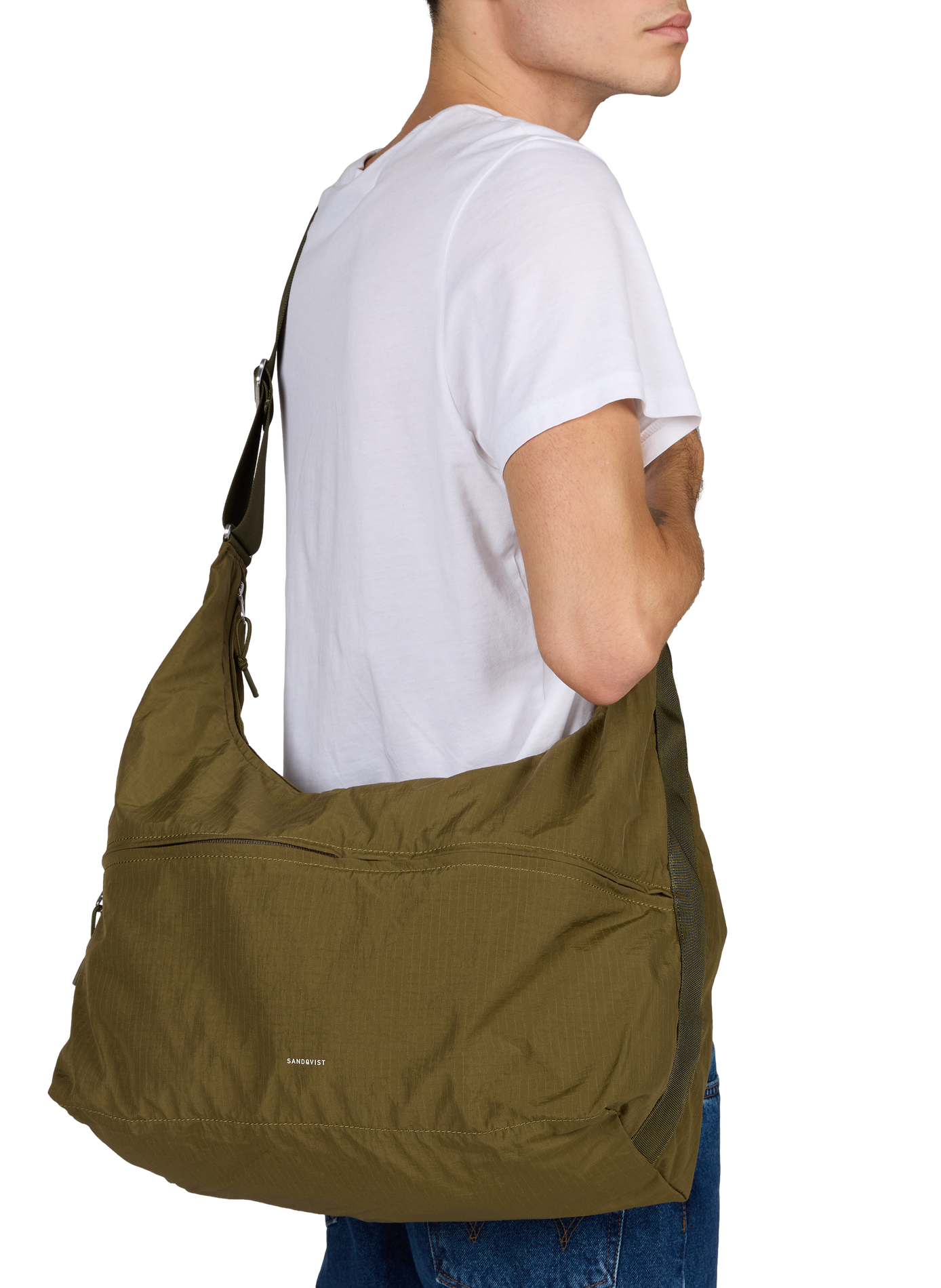 Sac porté épaule SANDQVIST Kaki