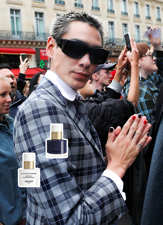 GET THE LOOK 5 GRUNGE Evan Mock au défilé Thom Browne printemps-été 2023