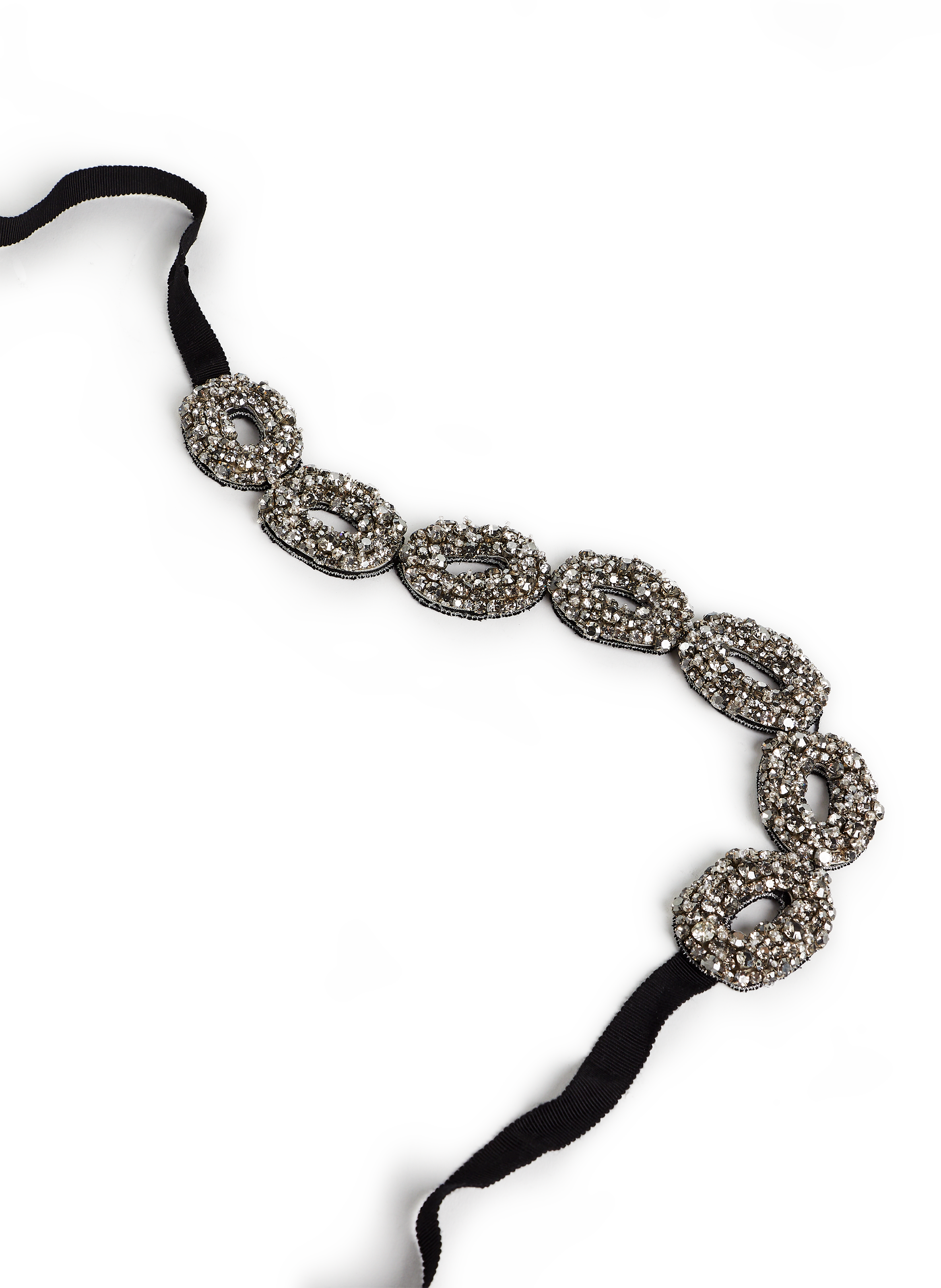 Chocker avec perles DICE KAYEK Noir