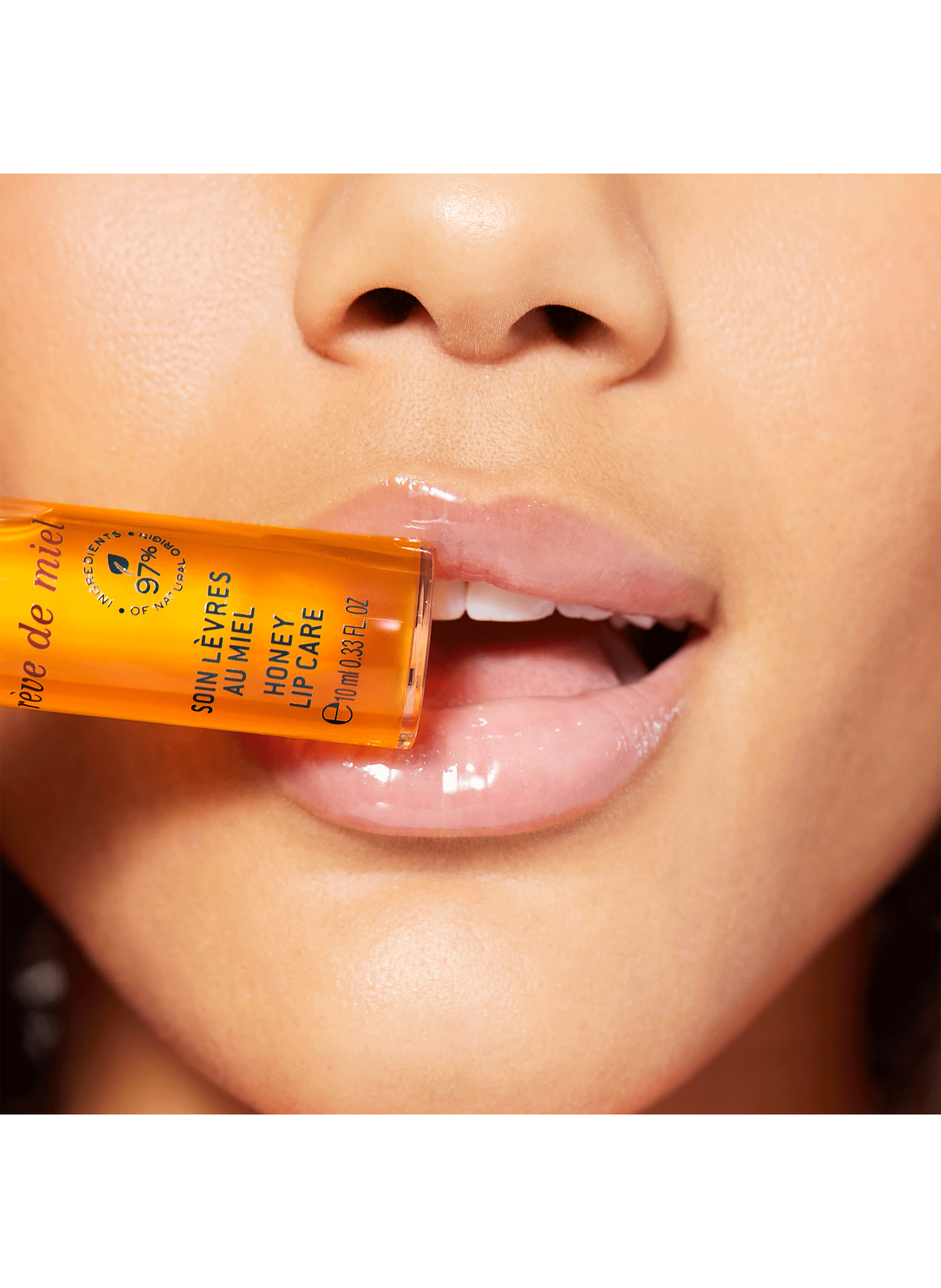 Huile Lèvres sublimatrice transparente en flacon Rêve de Miel® NUXE No color