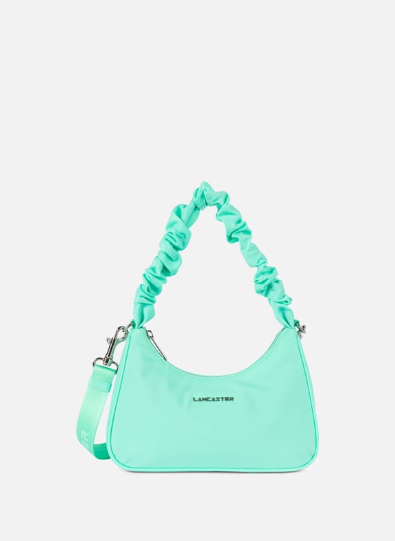 Petit sac besace - basic chouchou Bleu by LANCASTER LANCASTER Petit sac besace - basic chouchou Bleu
