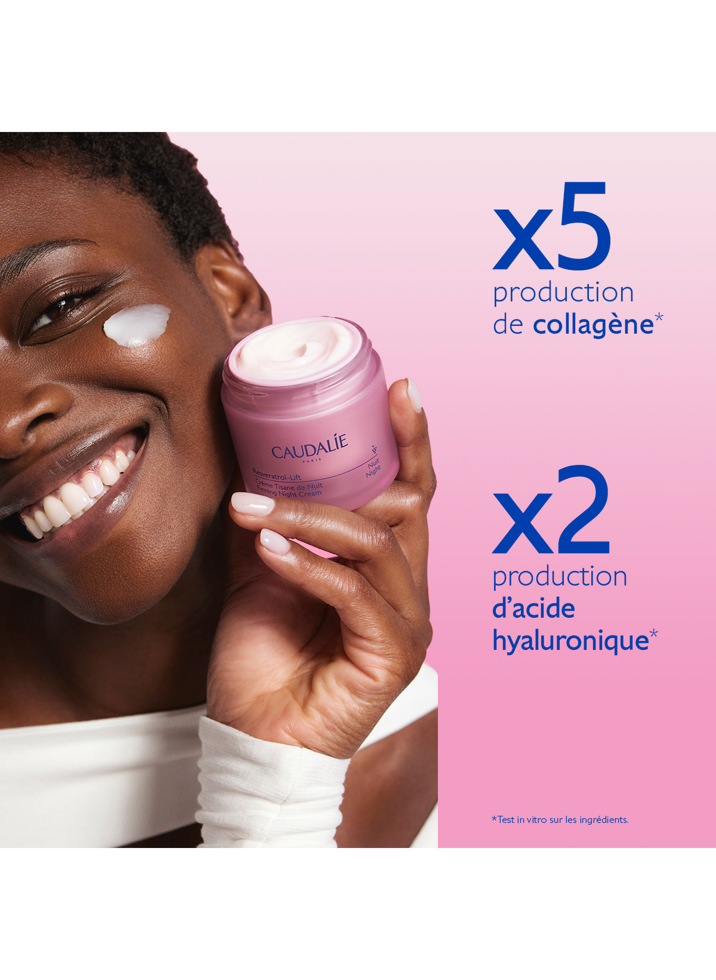 Resveratrol-Lift Crème Nuit Recharge CAUDALIE No color