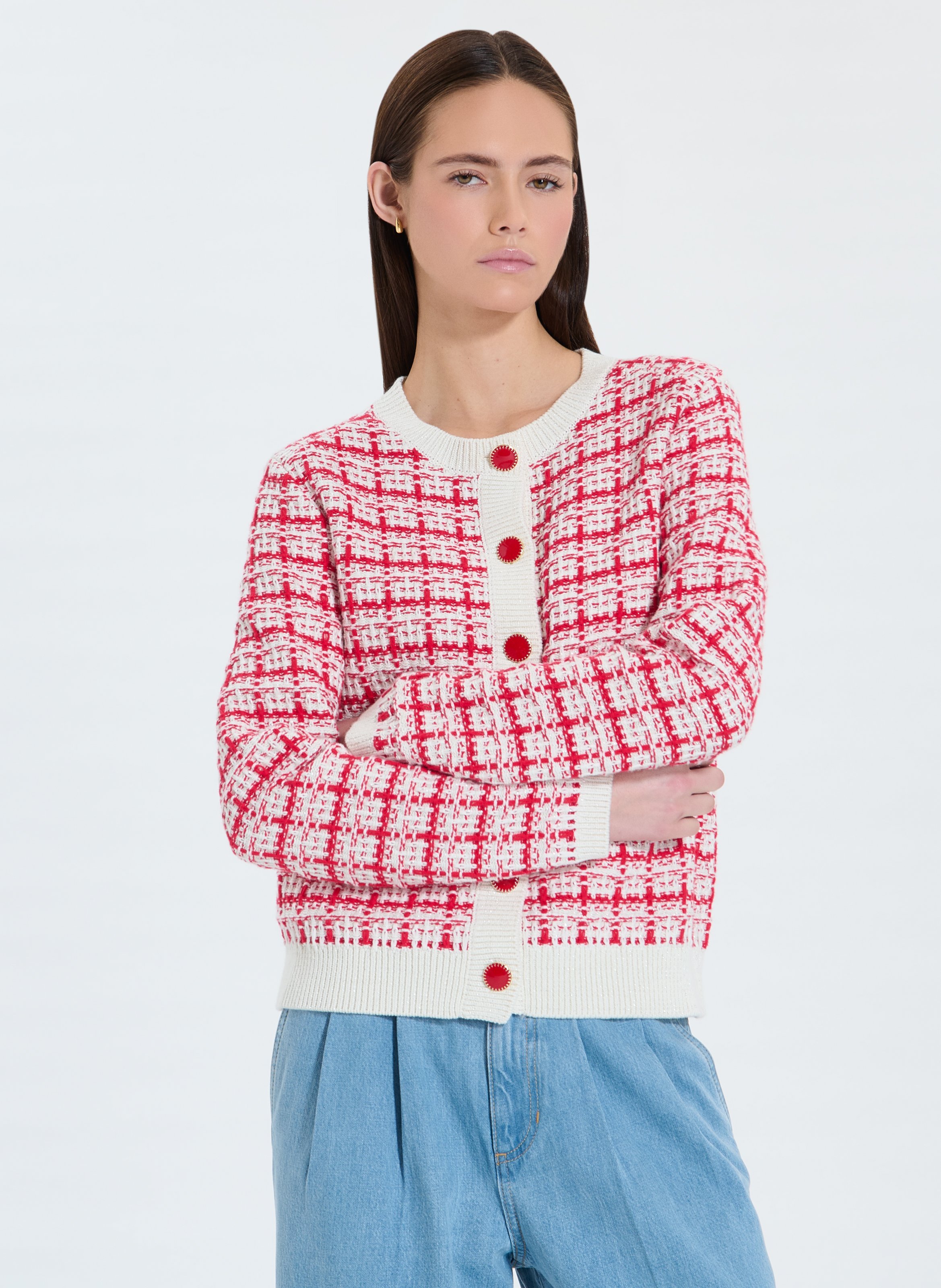 ZAPA Pull droit gates Rouge