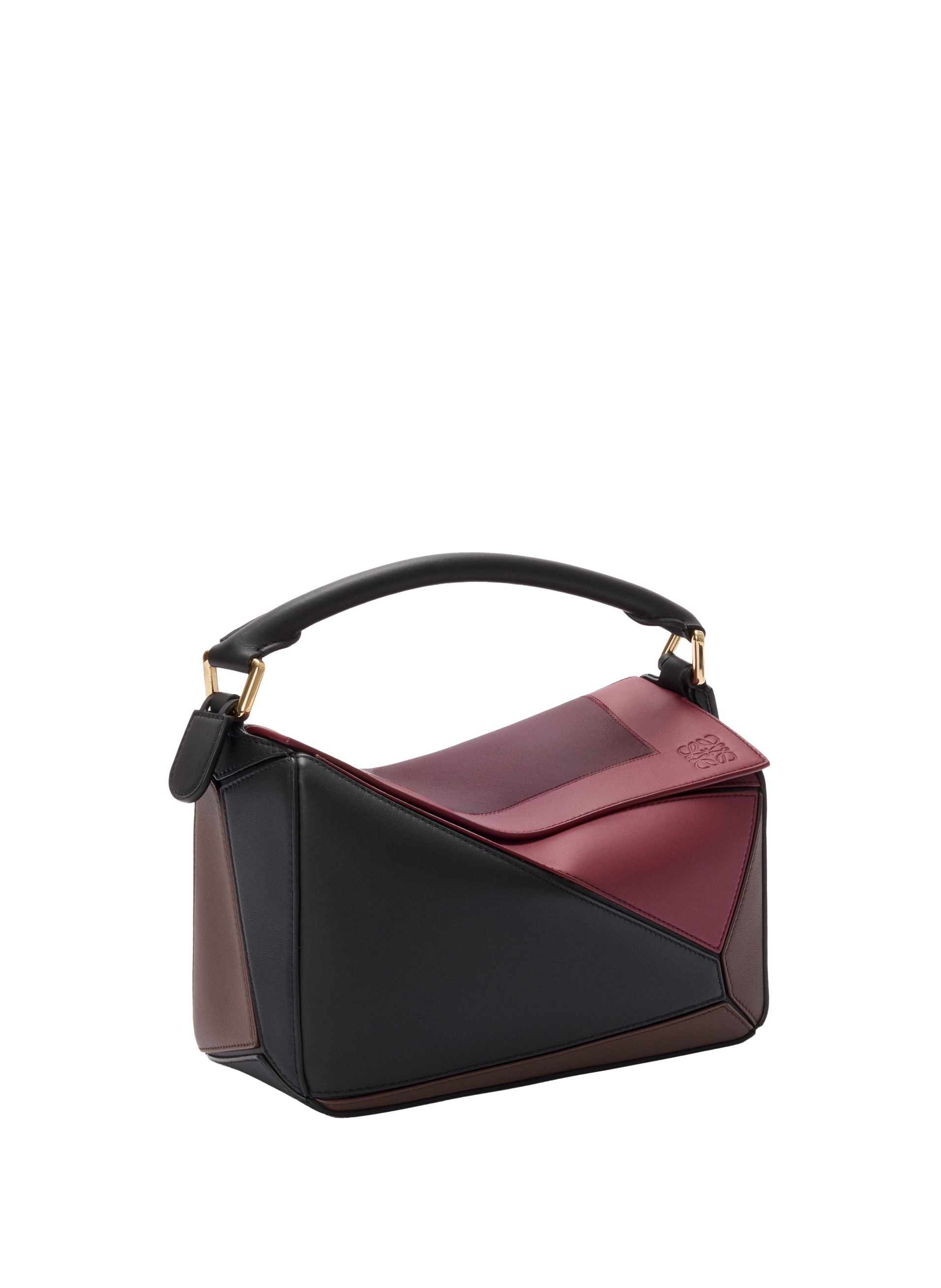 Small Puzzle leather bag - LOEWE x Albers LOEWE Black