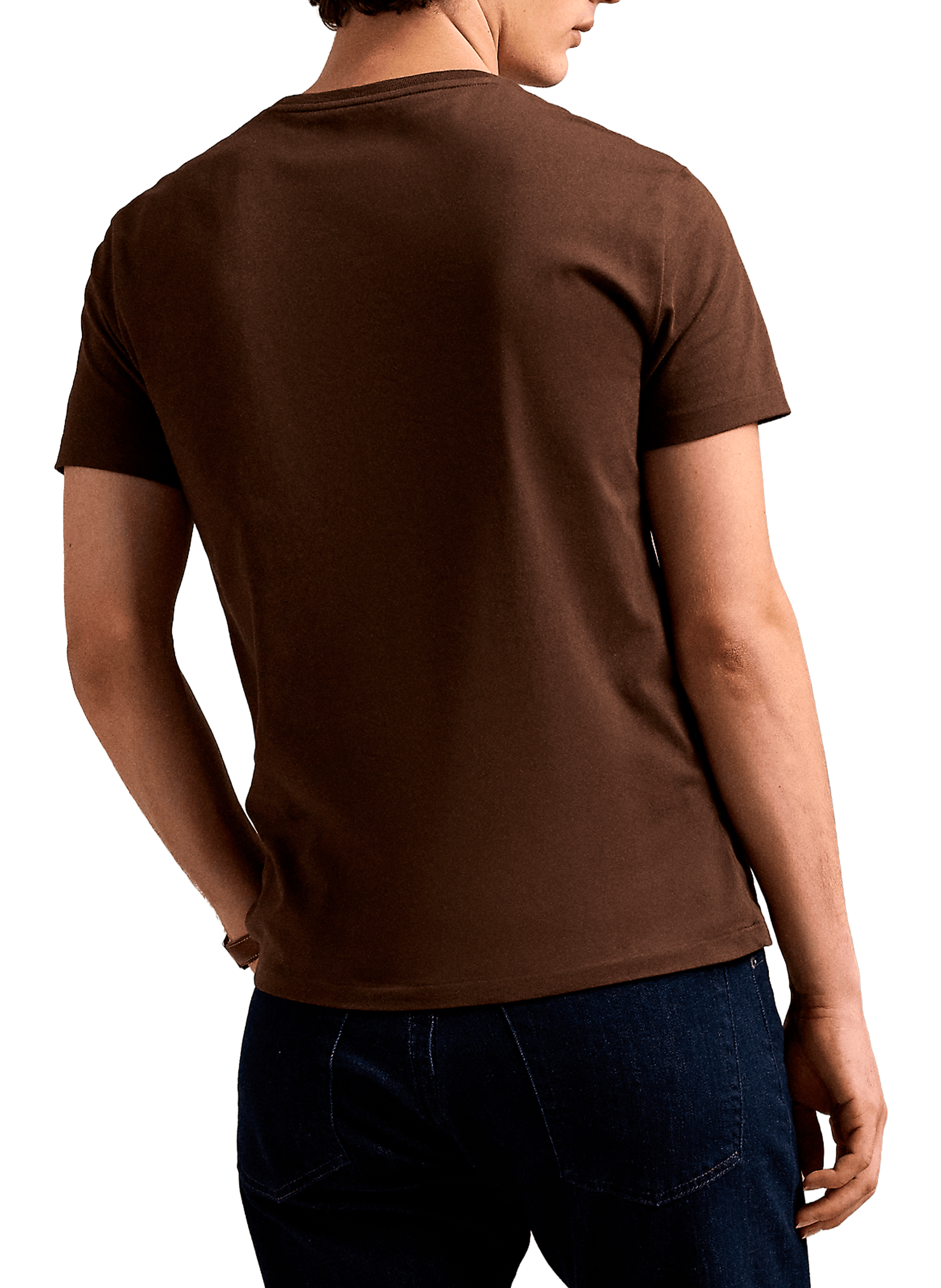 Classic Cotton T-Shirt POLO RALPH LAUREN Beige