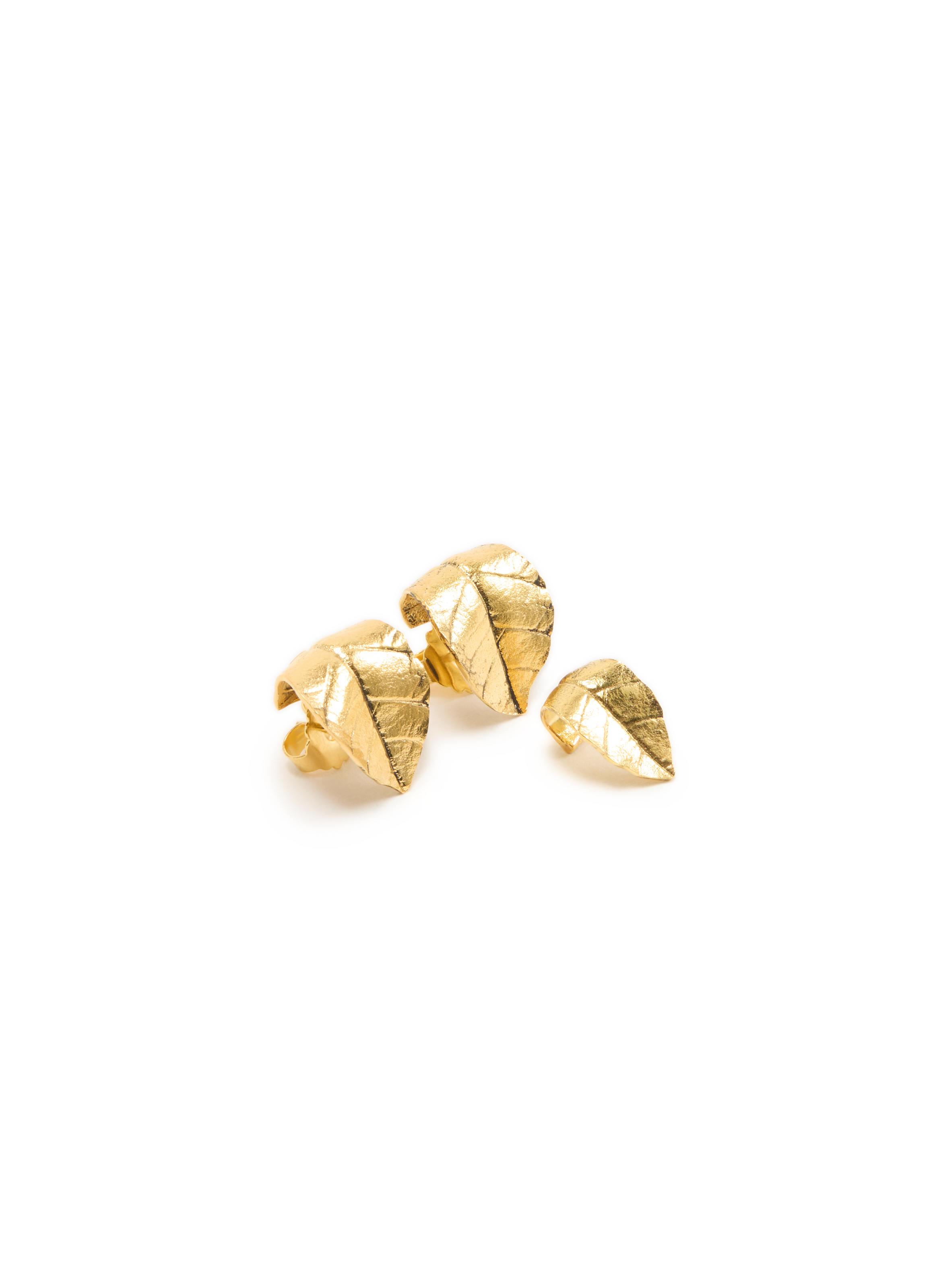 Boucles d'oreilles Ledena AURELIE BIDERMANN Doré