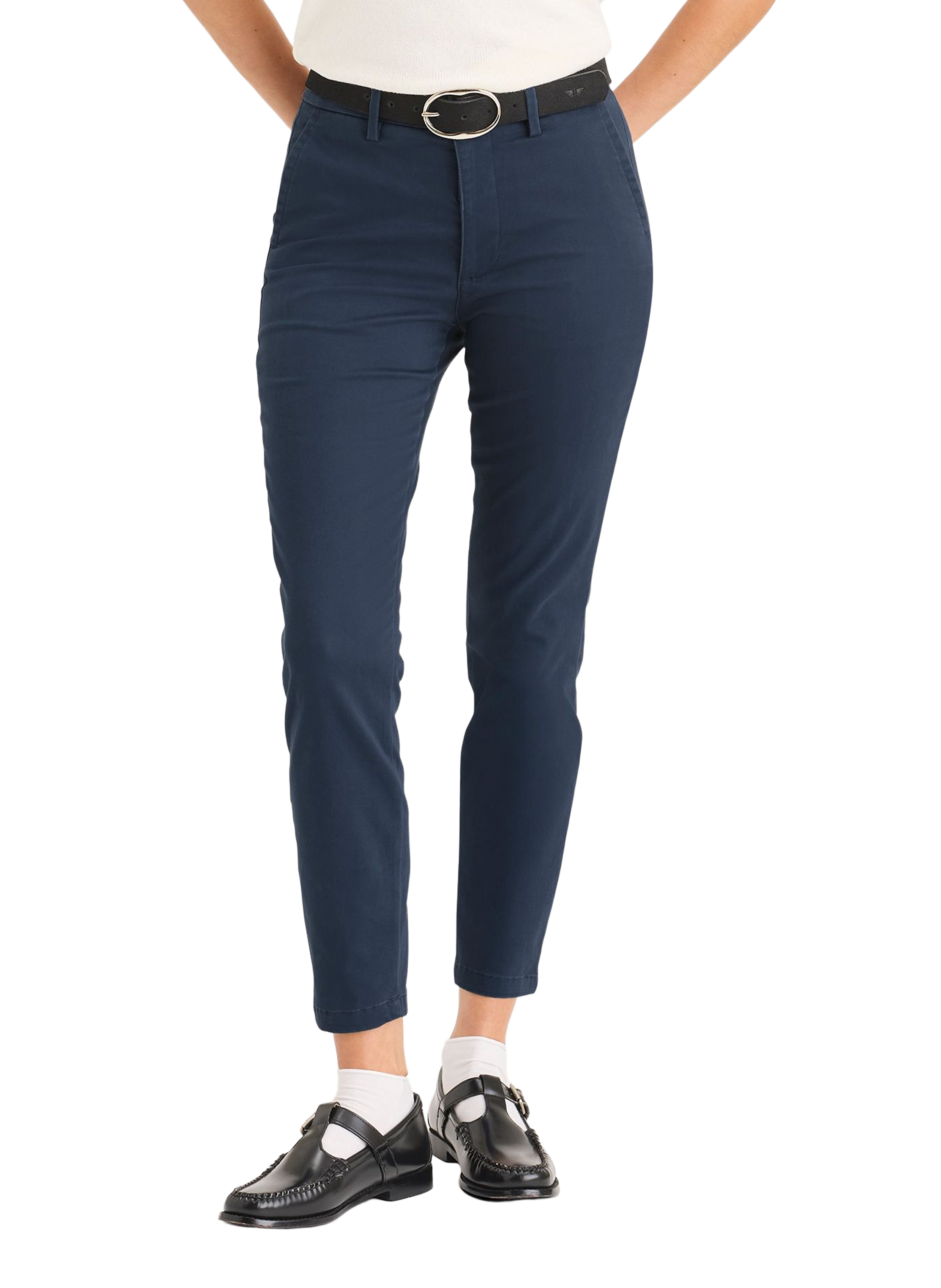 DOCKERS Cotton chino trousers Blue