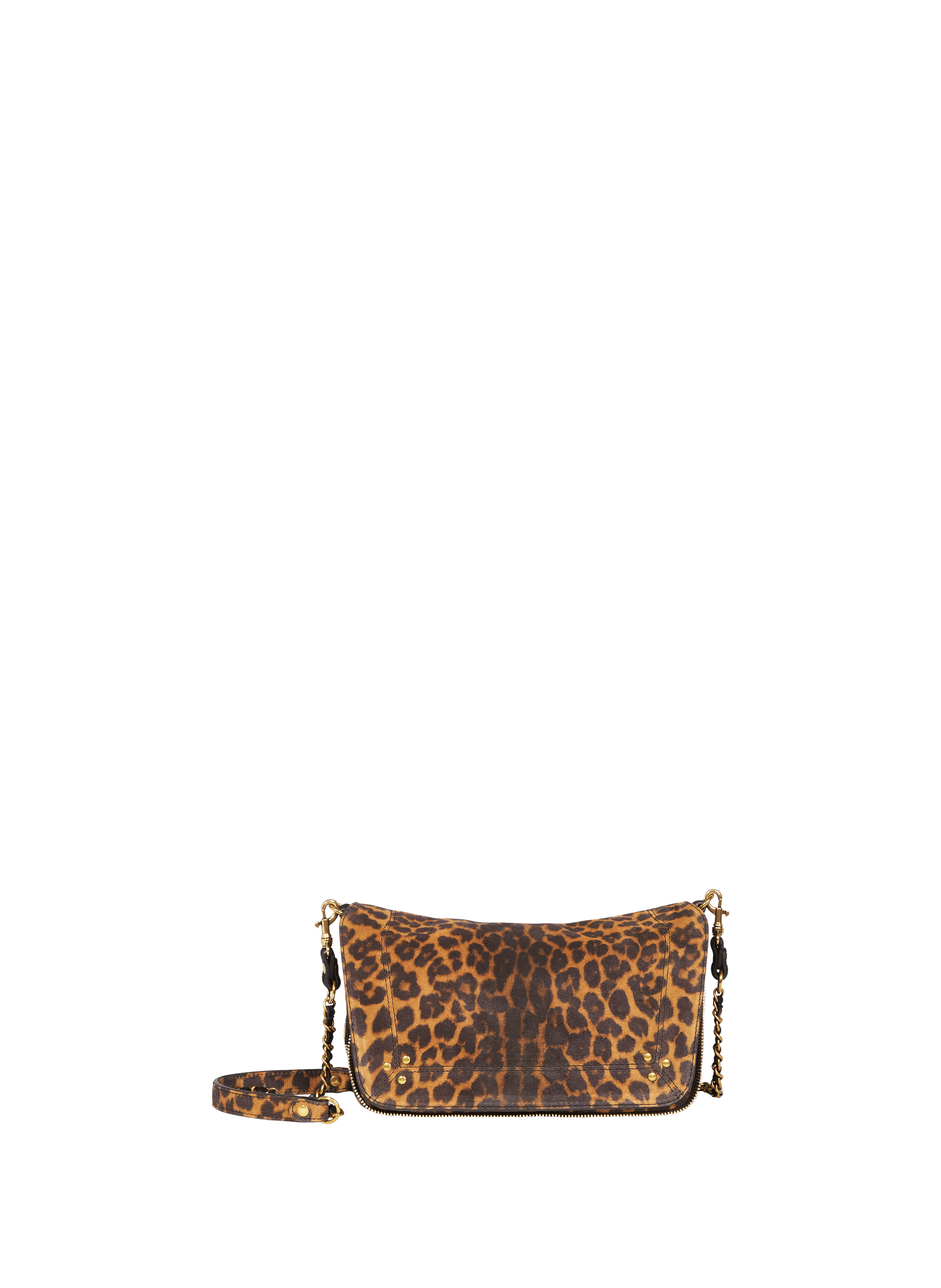 JÉRÔME DREYFUSS Sac à bandoulière Bobi S en croûte de cuir Multicolore