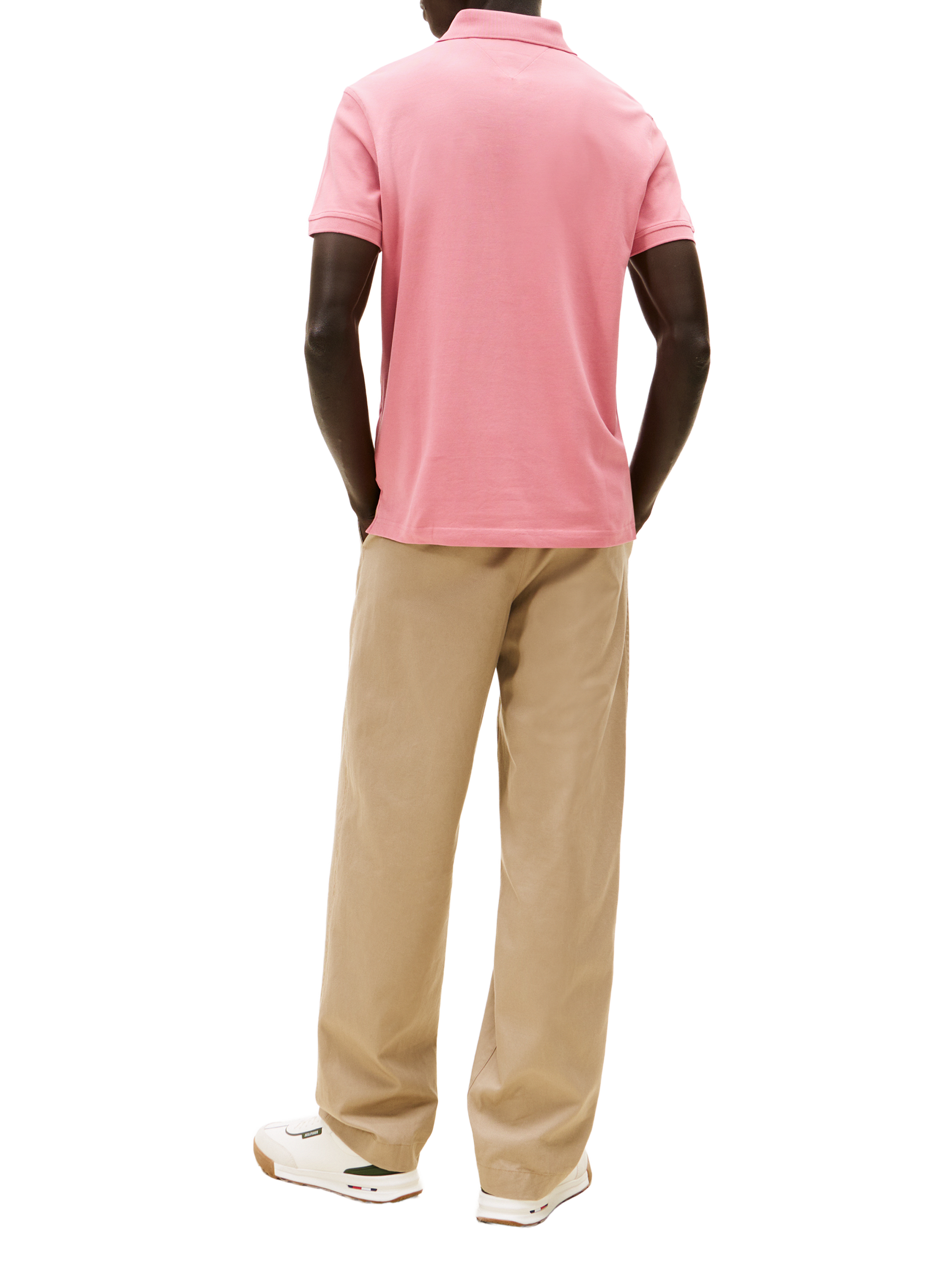 Iconic 1985 organic cotton polo shirt TOMMY HILFIGER Pink