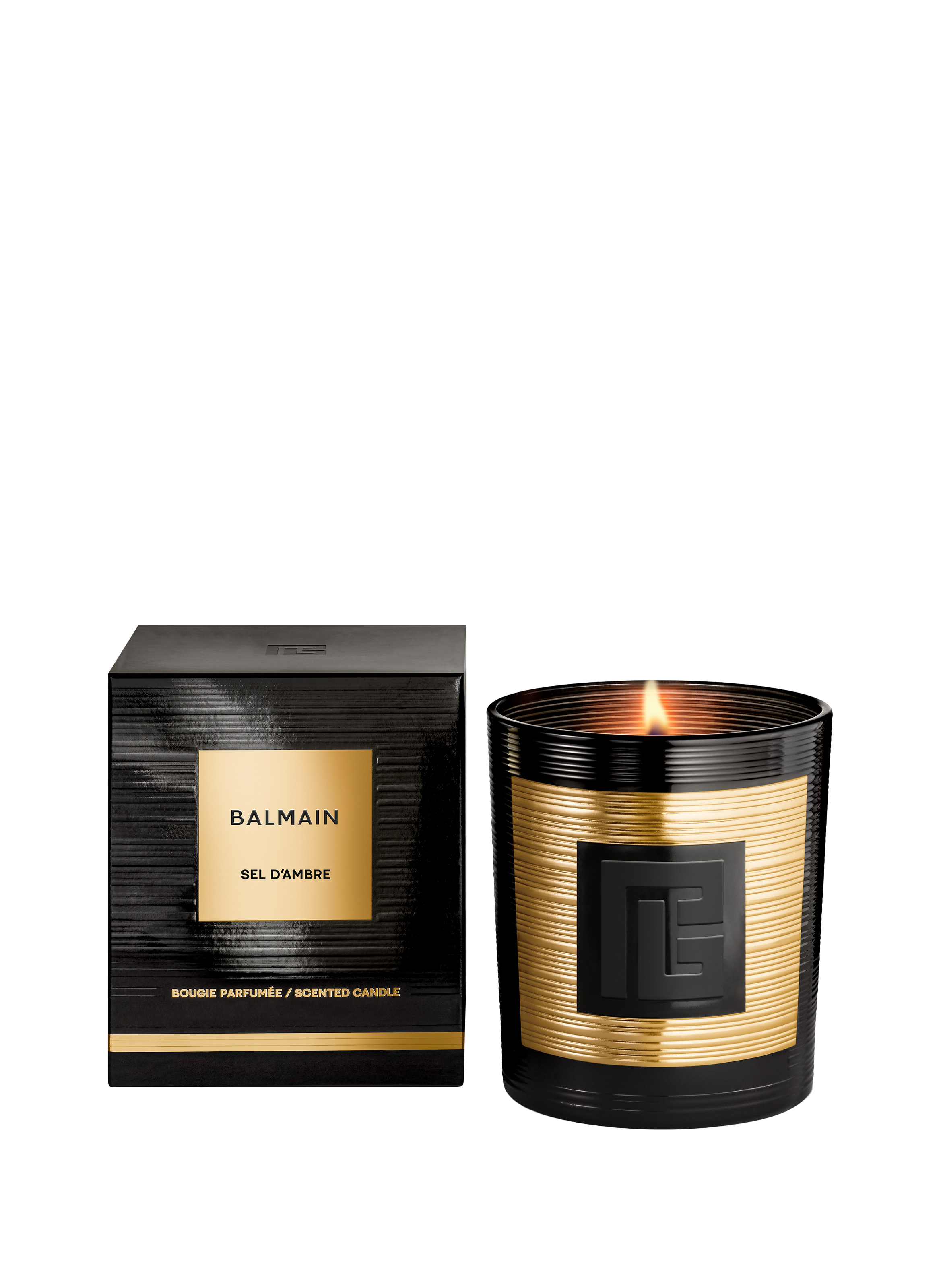 BALMAIN Amber Salt - Scented Candle No color