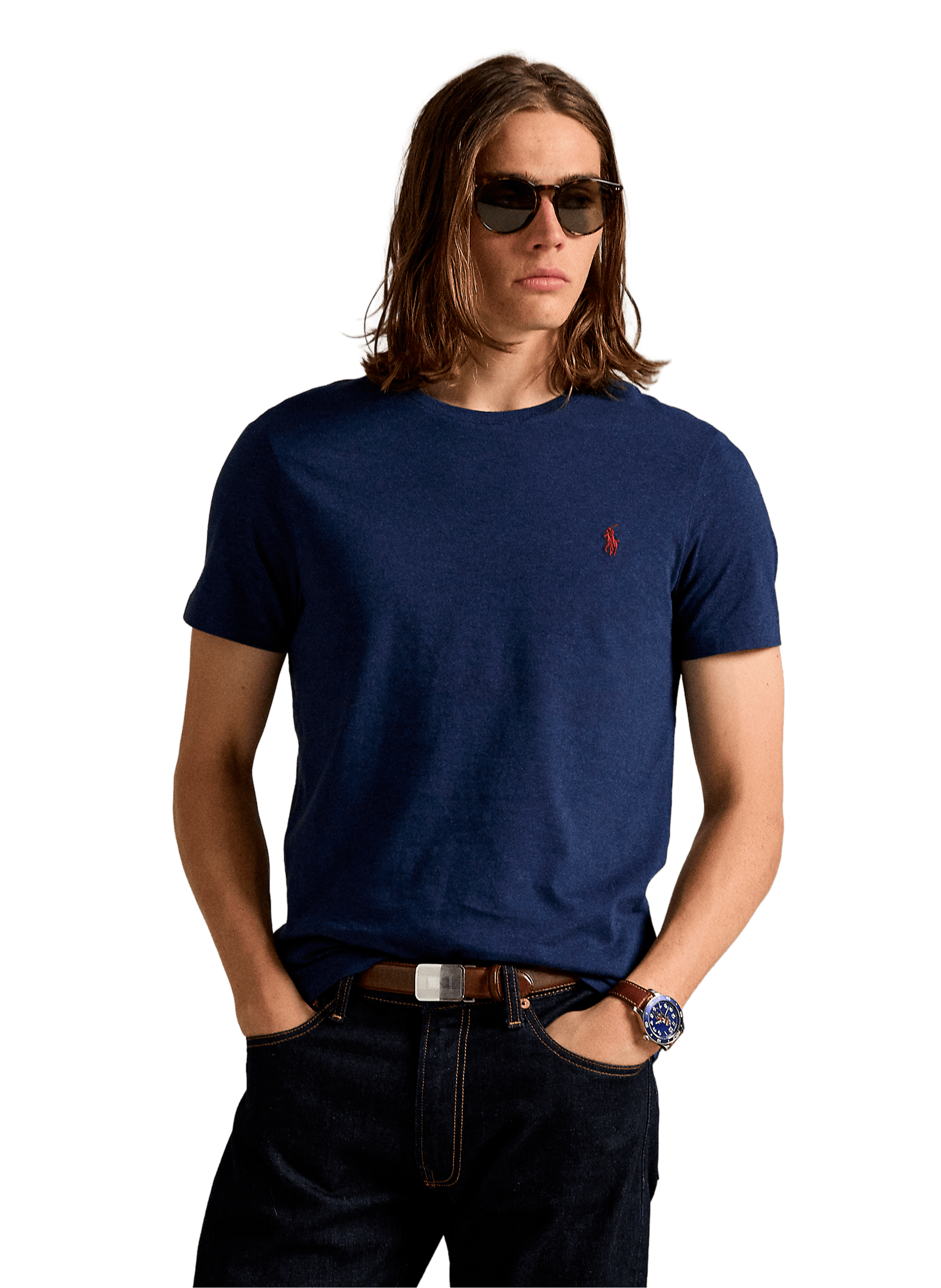 POLO RALPH LAUREN Cotton T-shirt Blue
