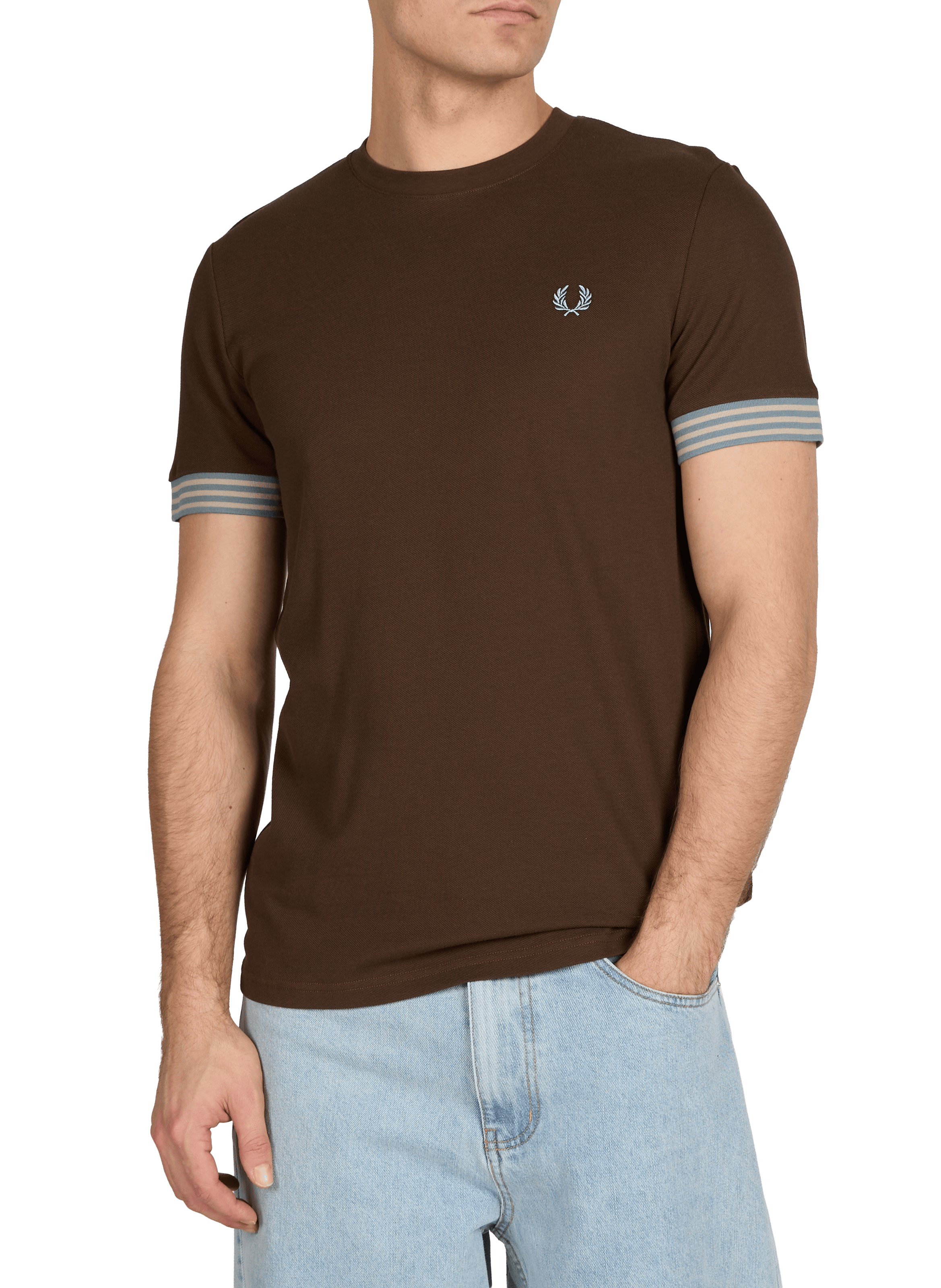 Polo en coton  FRED PERRY Marron