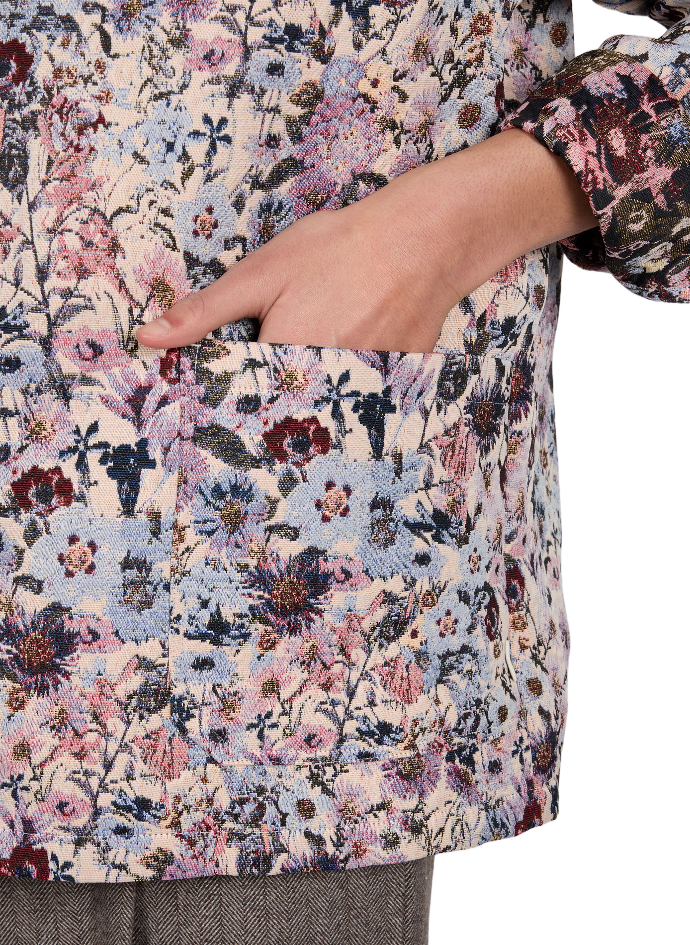 Surchemise Hugh en jacquard de coton mélangé LES DEUX Multicolore