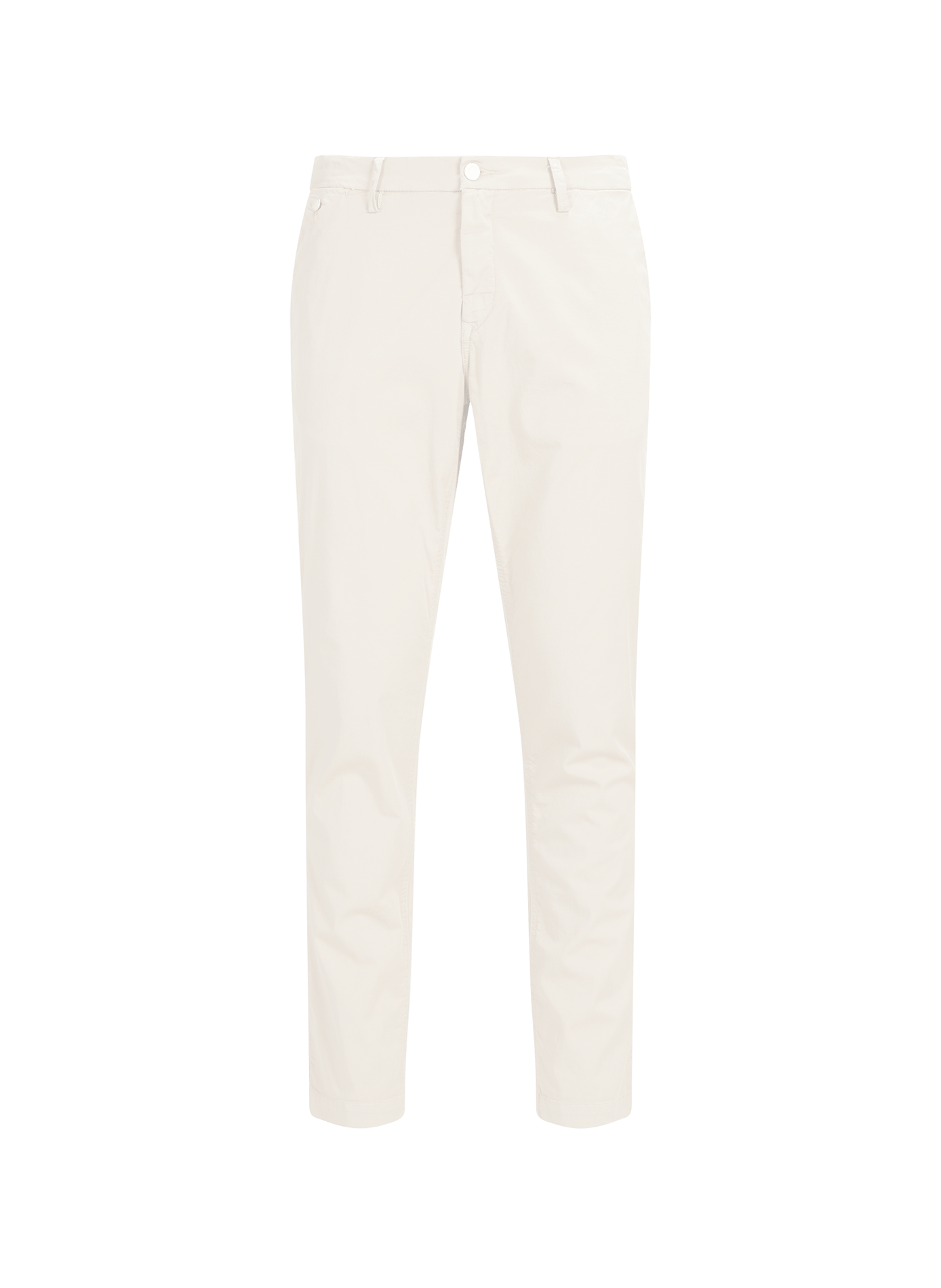Solid color mixed cotton pants REPLAY Orange