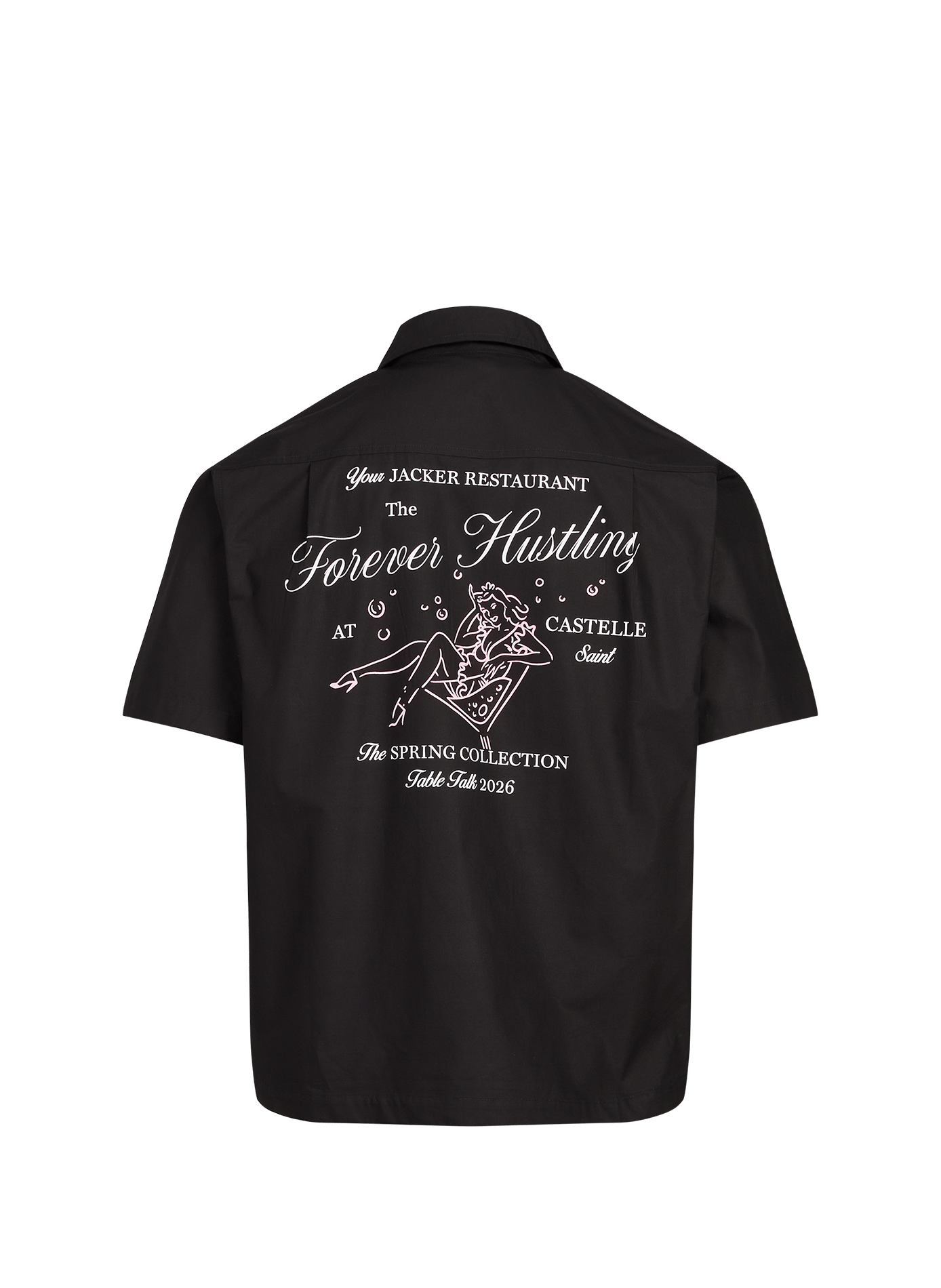 Grace patterned cotton shirt JACKER. Black