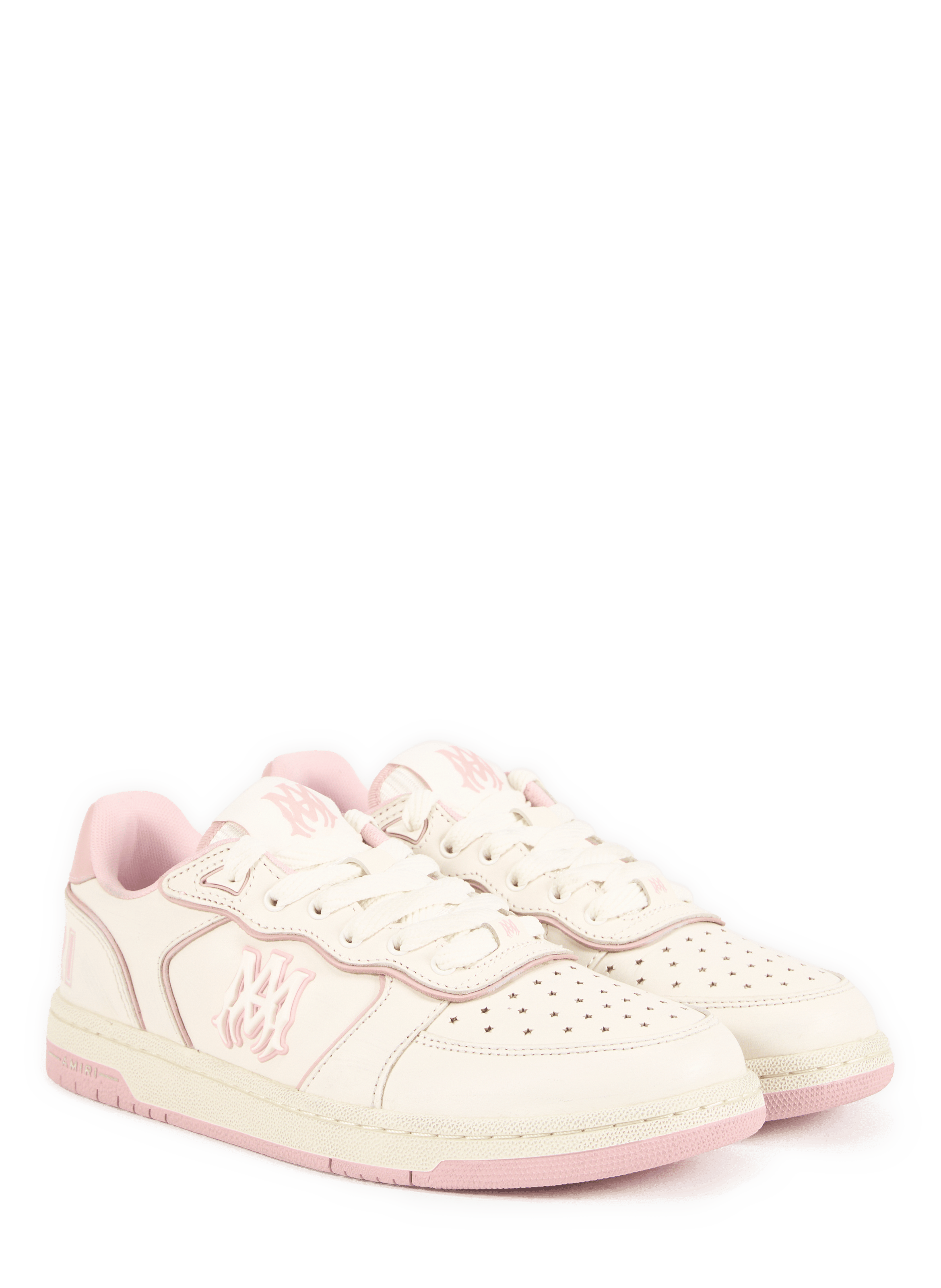 Baskets Newport à logo en cuir AMIRI Multicolour