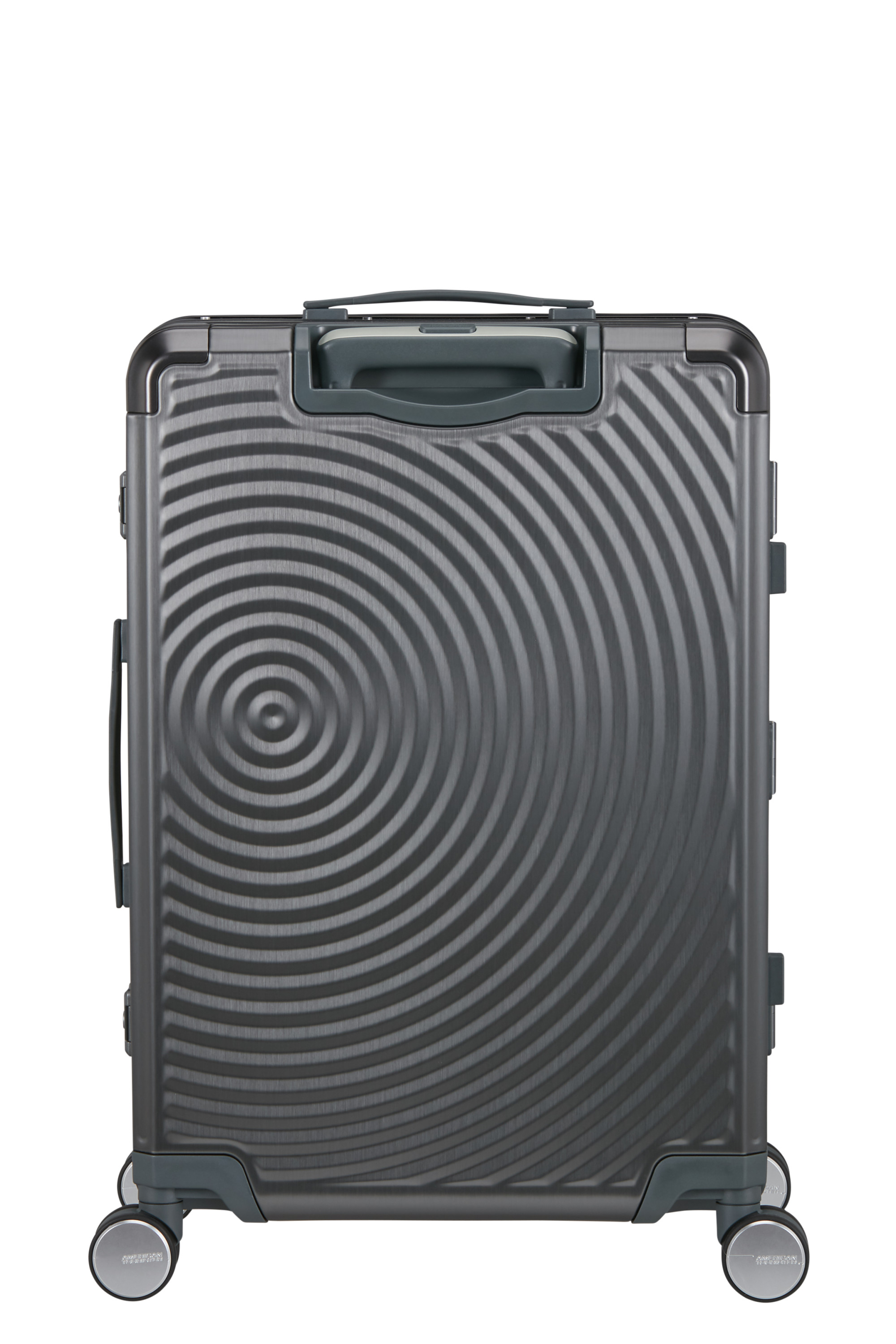 Soundbox alu valise 4 roues taille m AMERICAN TOURISTER Gris