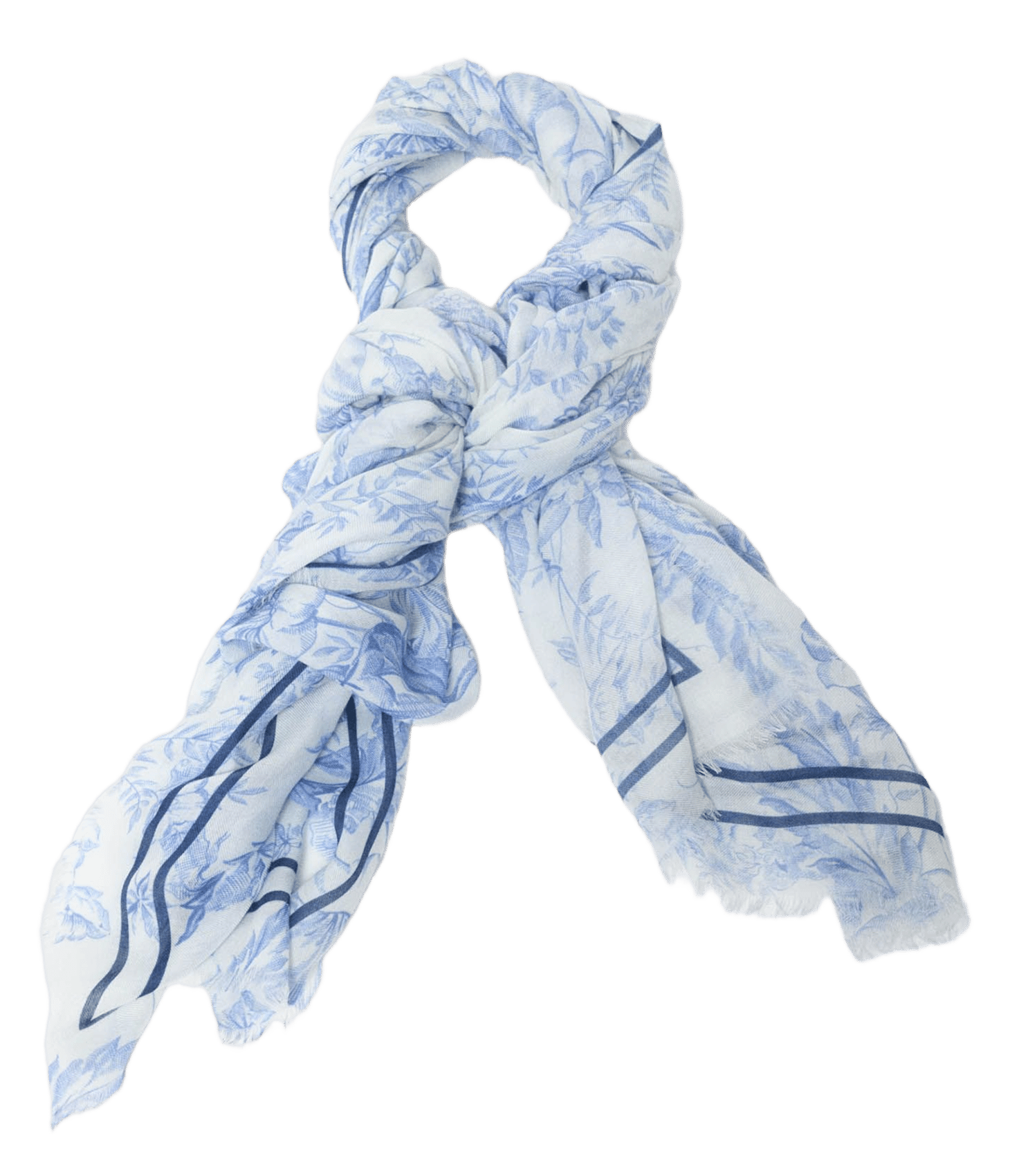 Foulard en imprimé MAJE Blanc