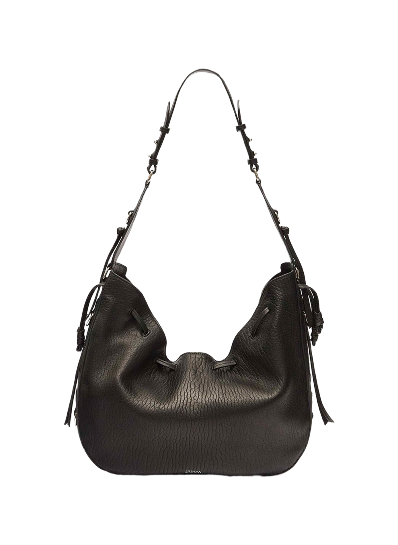 Bolton Hobo bag in lambskin leather ISABEL MARANT Black