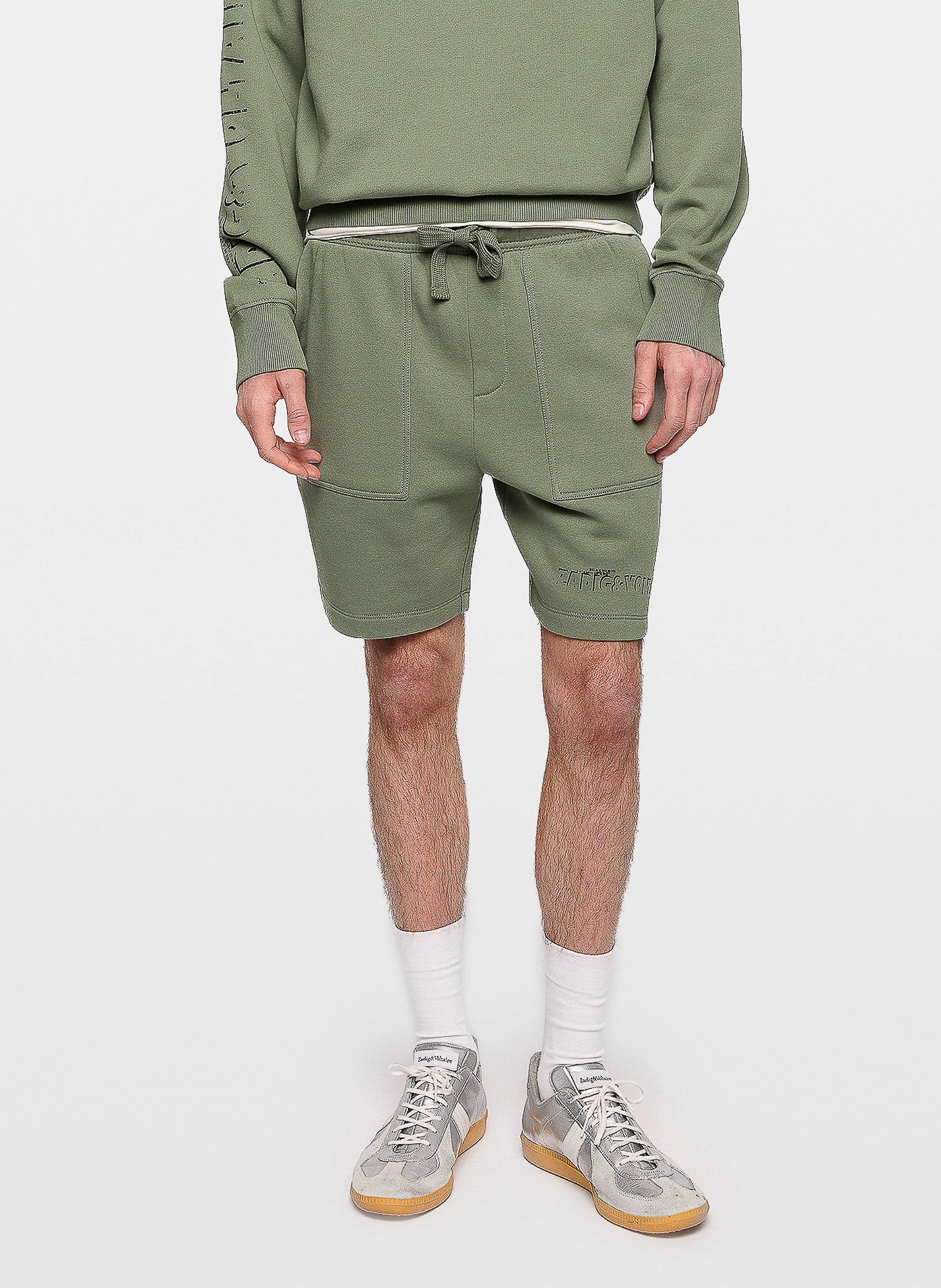 Short en coton bio pablo ZADIG&VOLTAIRE Vert