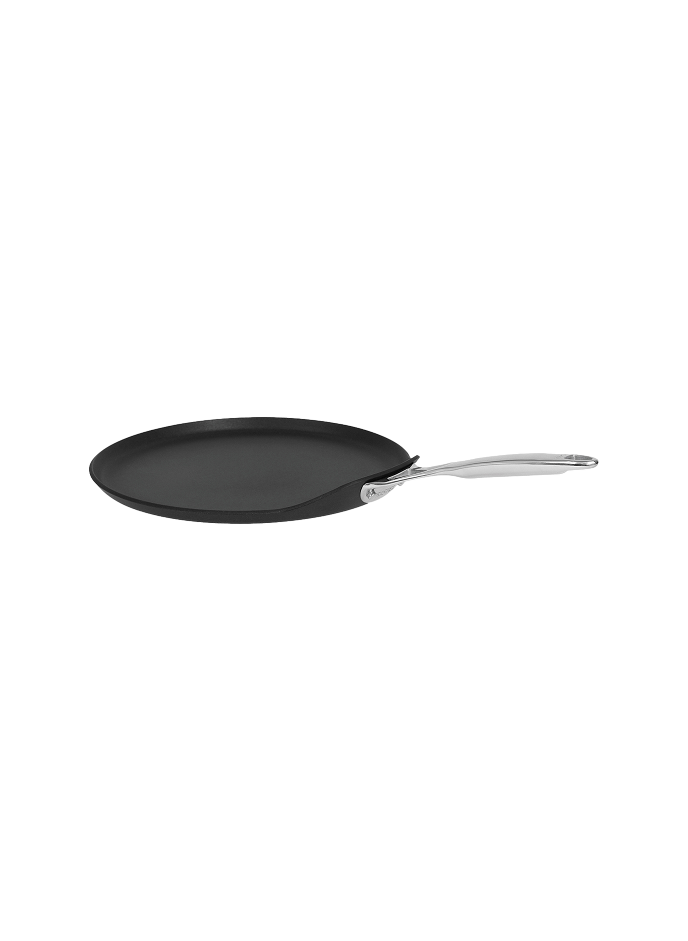 Poêle à crêpes anti-adhésive Castel'Pro CRISTEL Noir