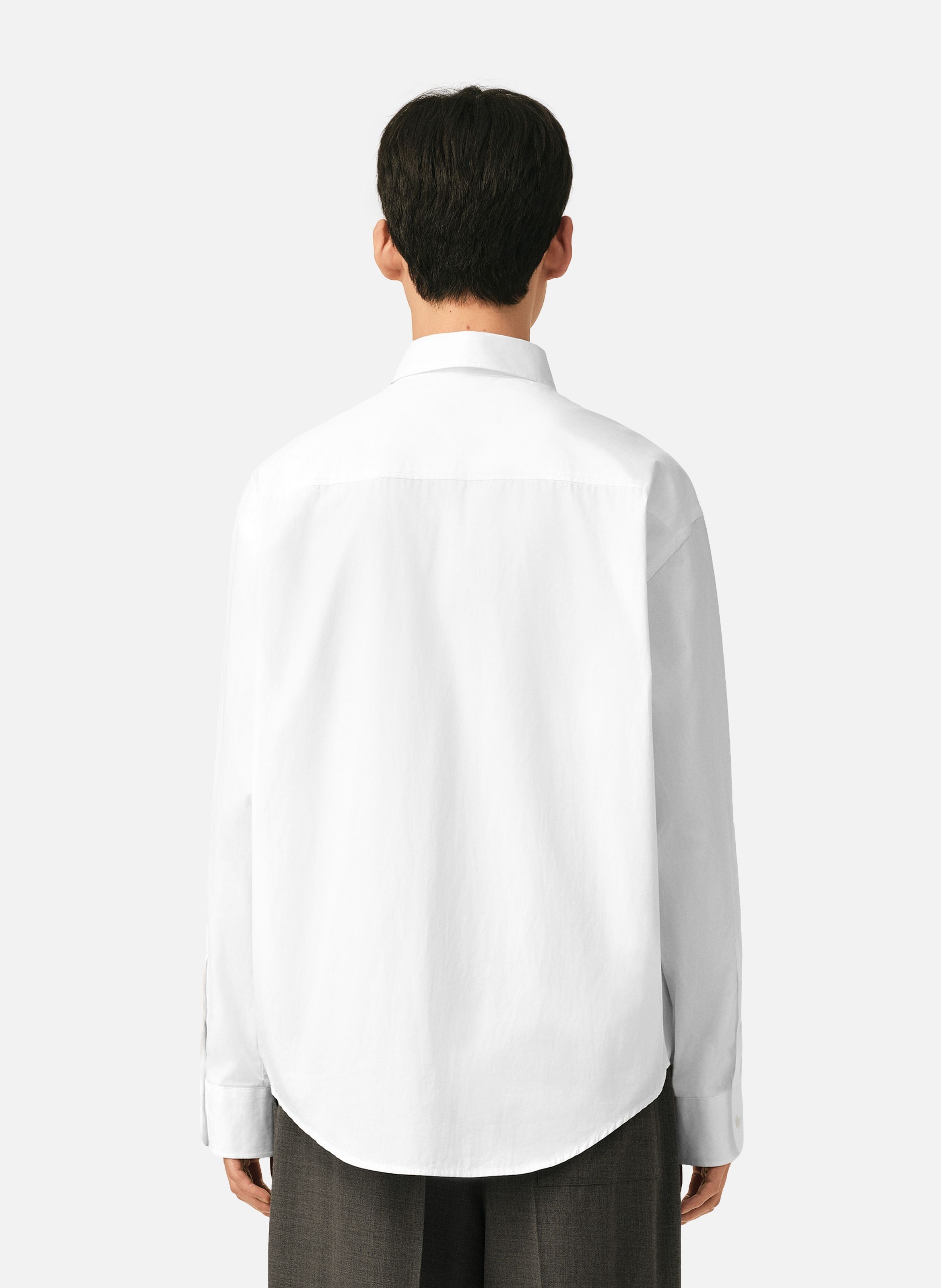 Chemise boxy en coton ami de coeur AMI PARIS Blanc
