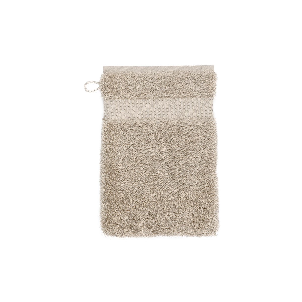 Gant de toilette  en coton modal, etoile  Pierre